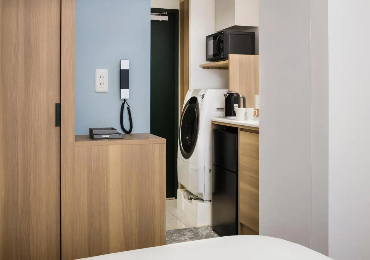 Coffee/tea facilities, Bed in Tokyu Stay Shibuya Shin-Minamiguchi