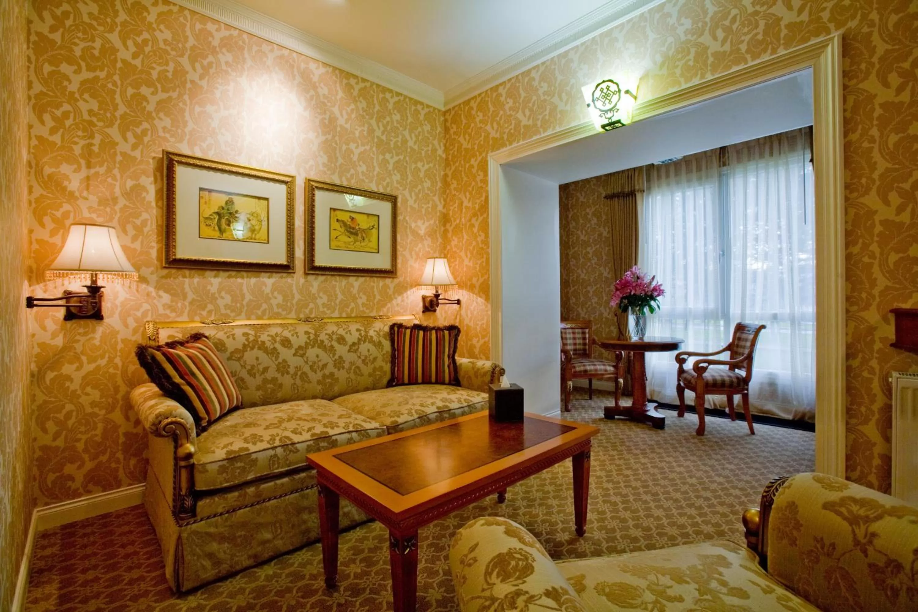 Living room in Terelj Hotel & Spa