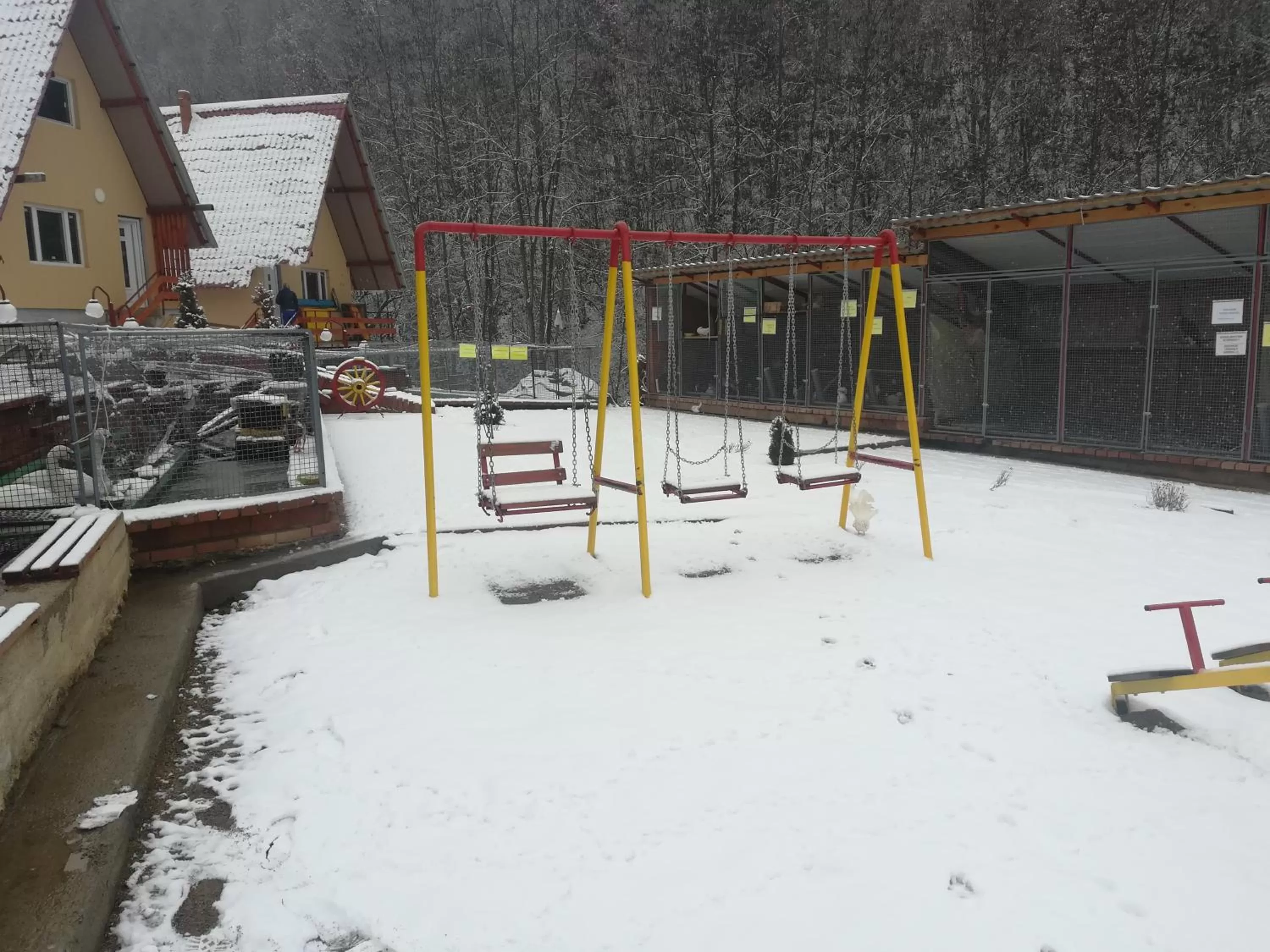 Children play ground in Etno selo Vile Jefimija, selo Preobrazenje, Vranje