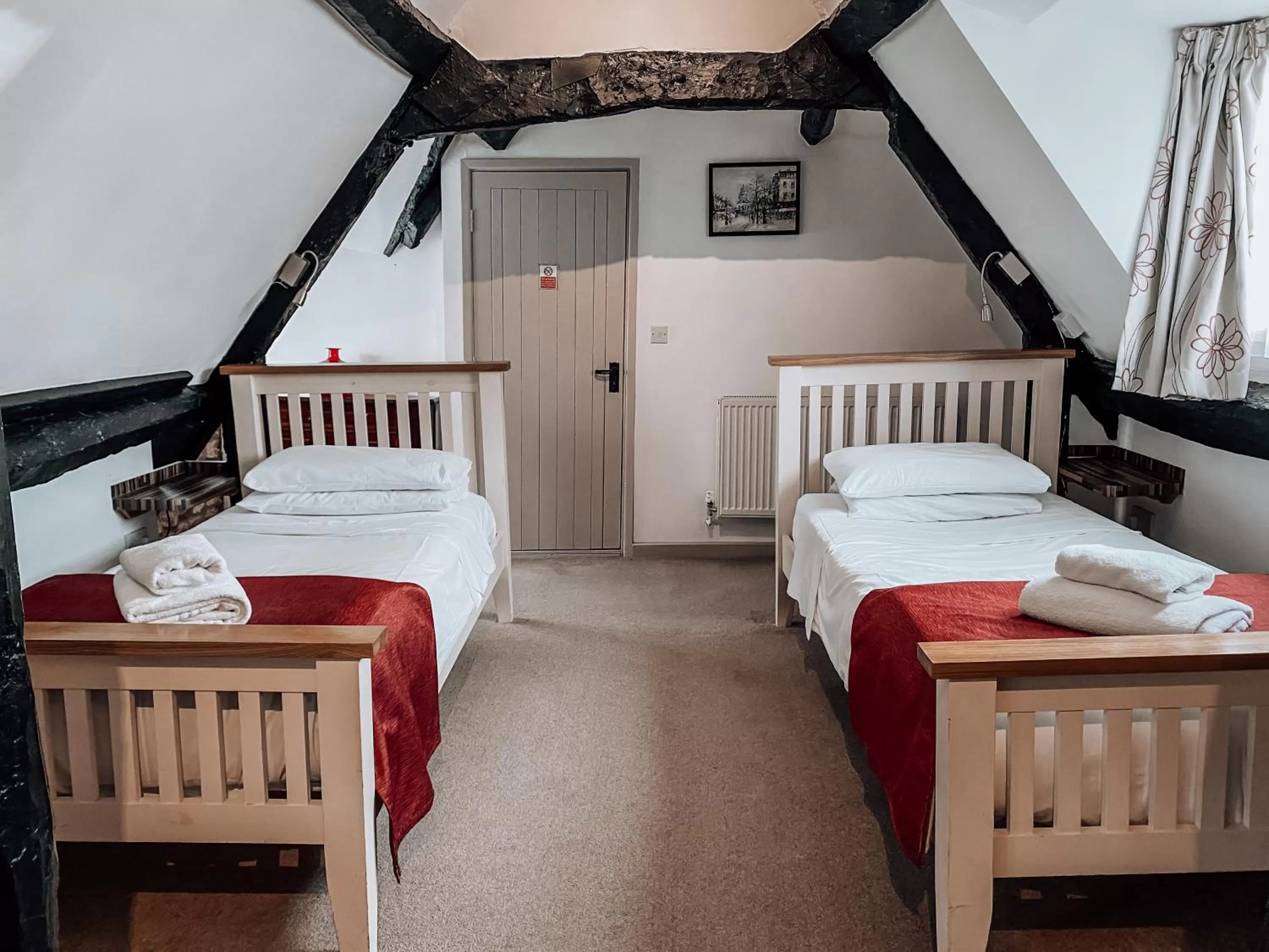 Bed in The Blenheim Buttery