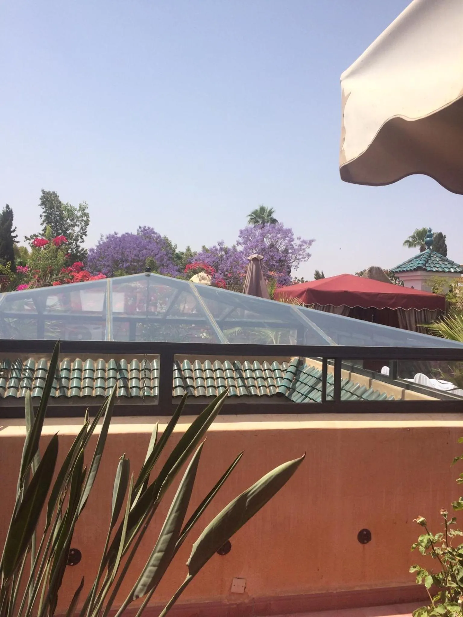 Balcony/Terrace in Riad Rêves D'orient & Spa