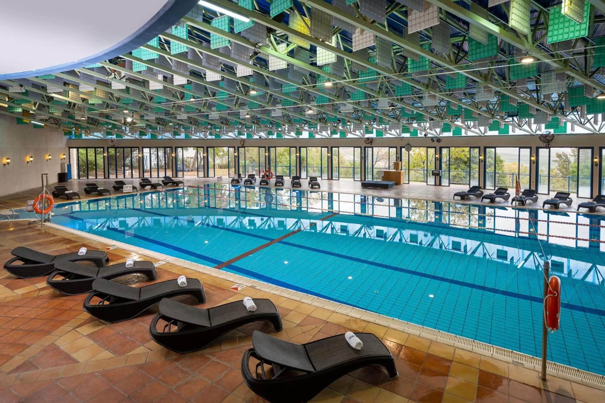 Swimming pool in Kfar Giladi Hotel