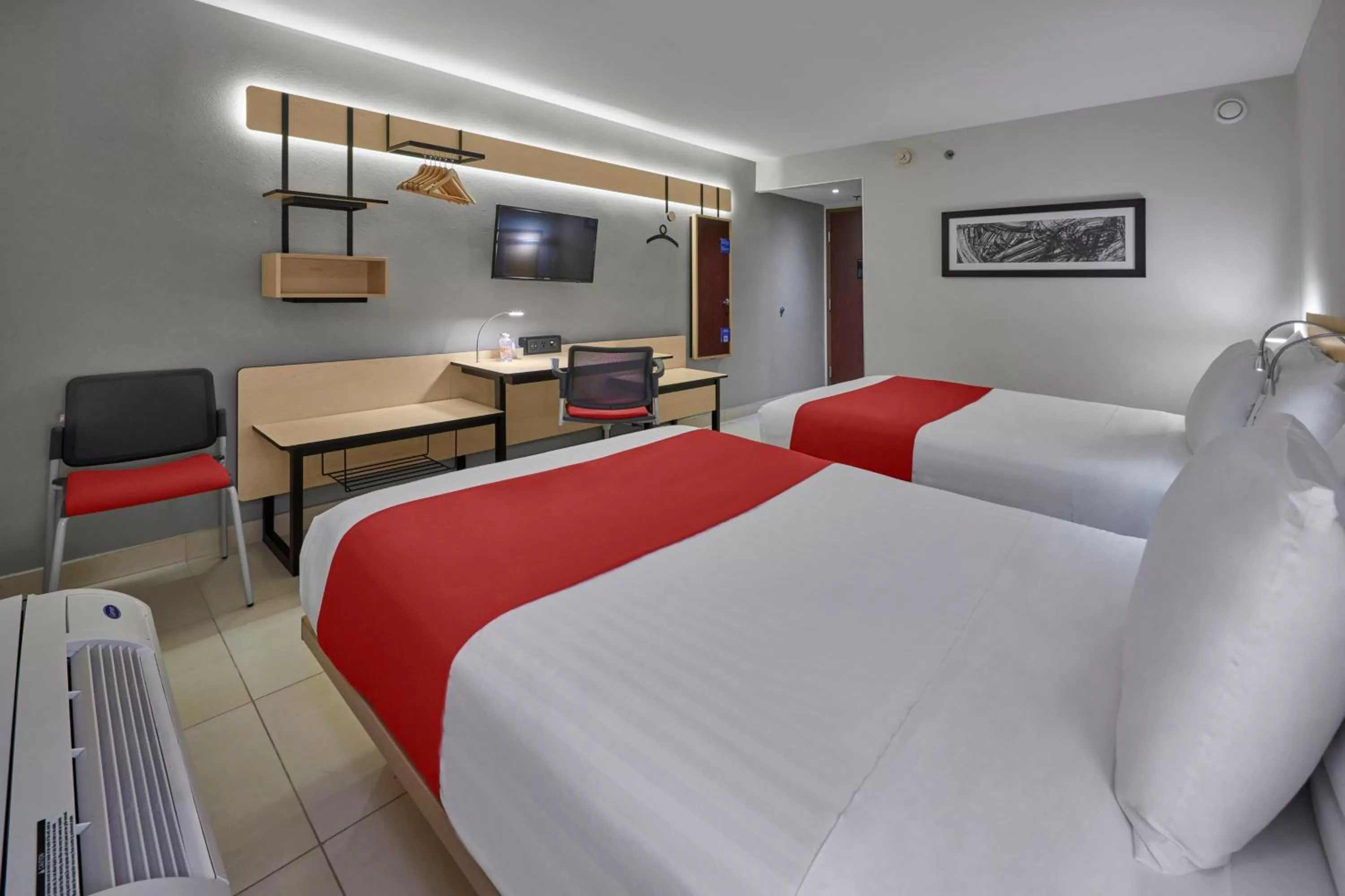 Bedroom, Bed in City Express by Marriott Cancun