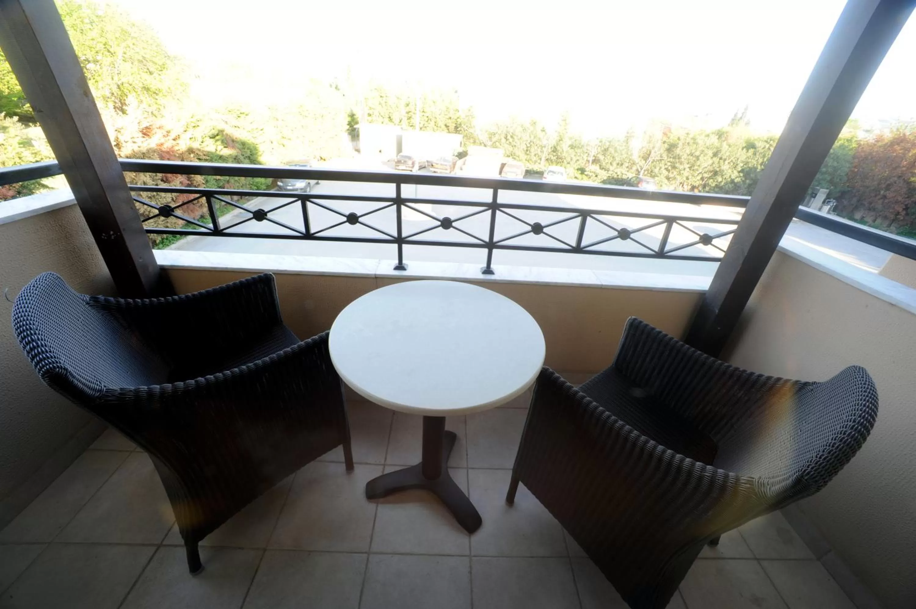 Balcony/Terrace in Avalon Airport Hotel Thessaloniki