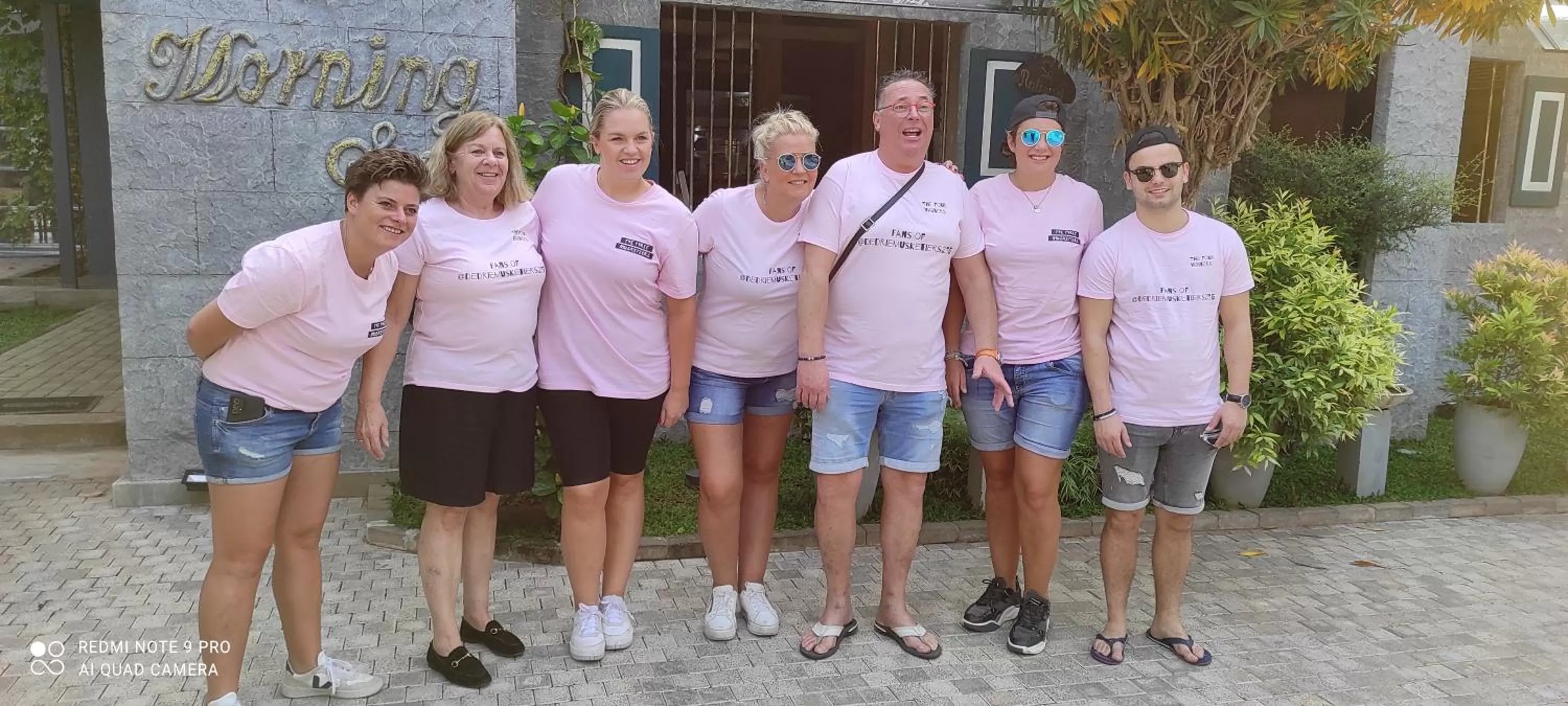 group of guests in Morning Star Resorts