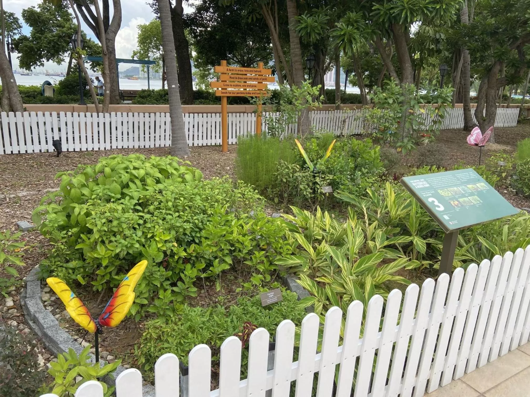 Garden in Hong Kong Gold Coast Hotel