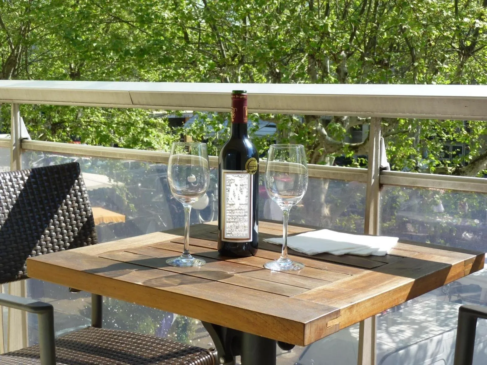 Balcony/Terrace in Hotel de France