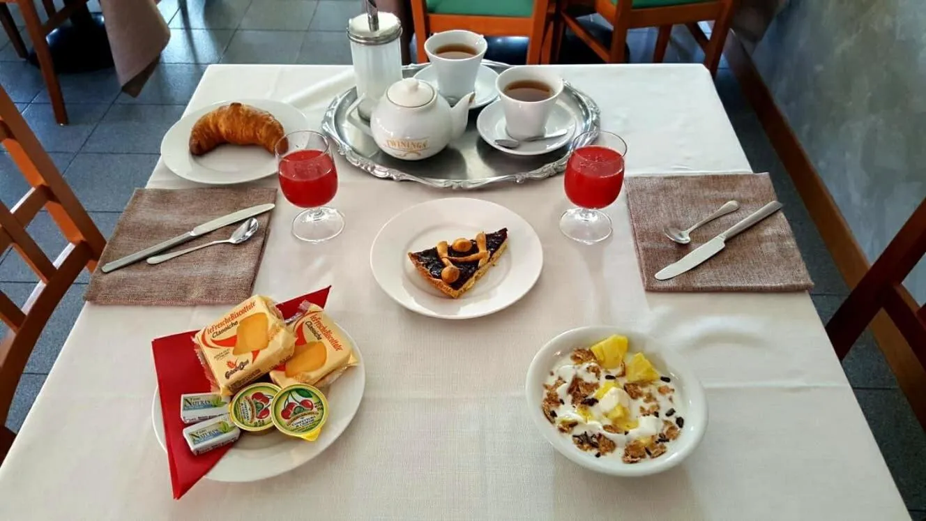 Italian breakfast in Hotel Ristorante Umbria