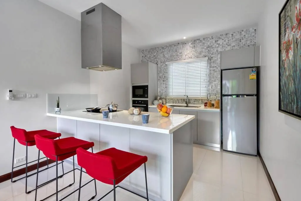 Kitchen or kitchenette in Inspire Villas Phuket