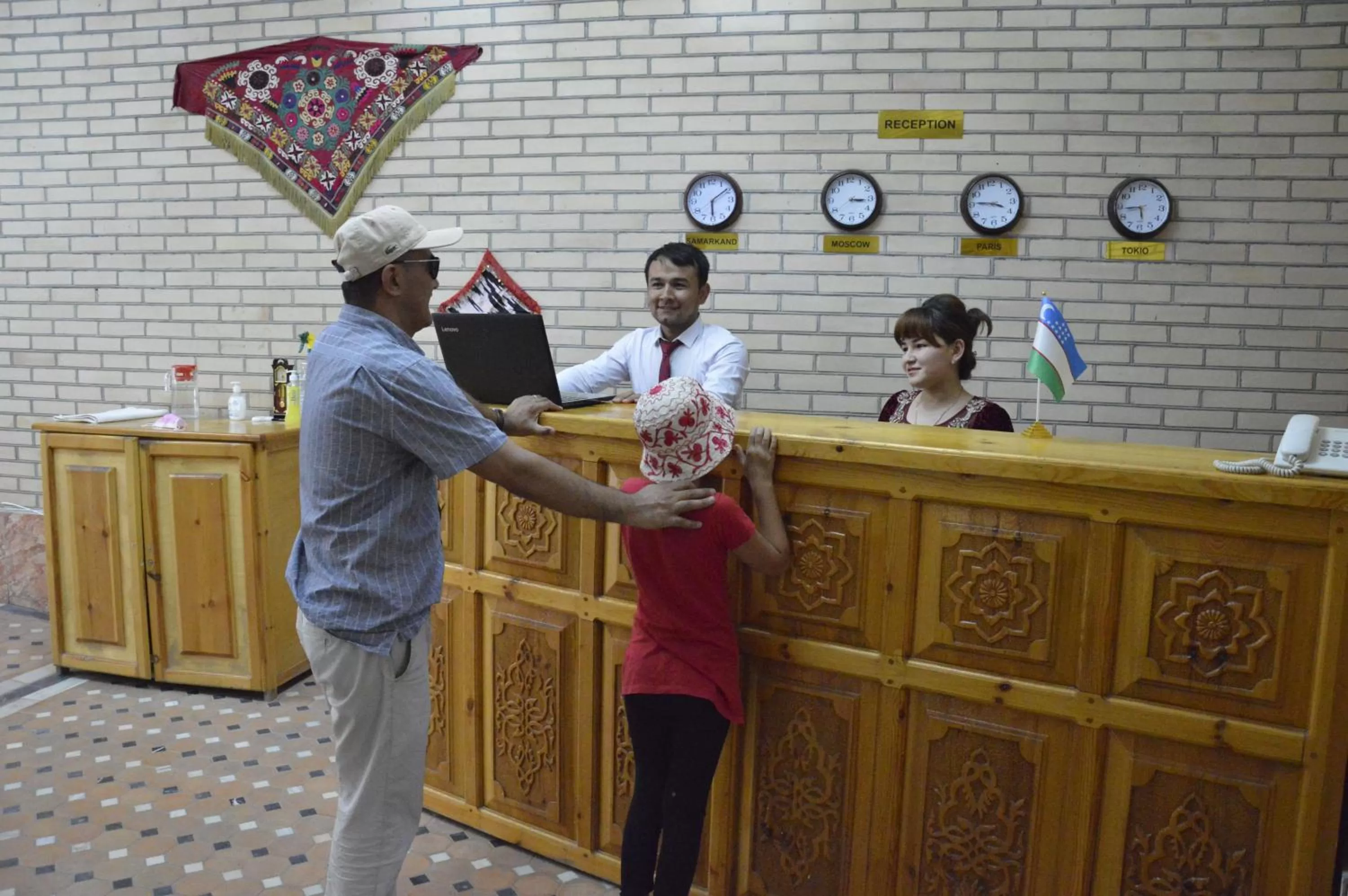 Staff in Guest House Marokand