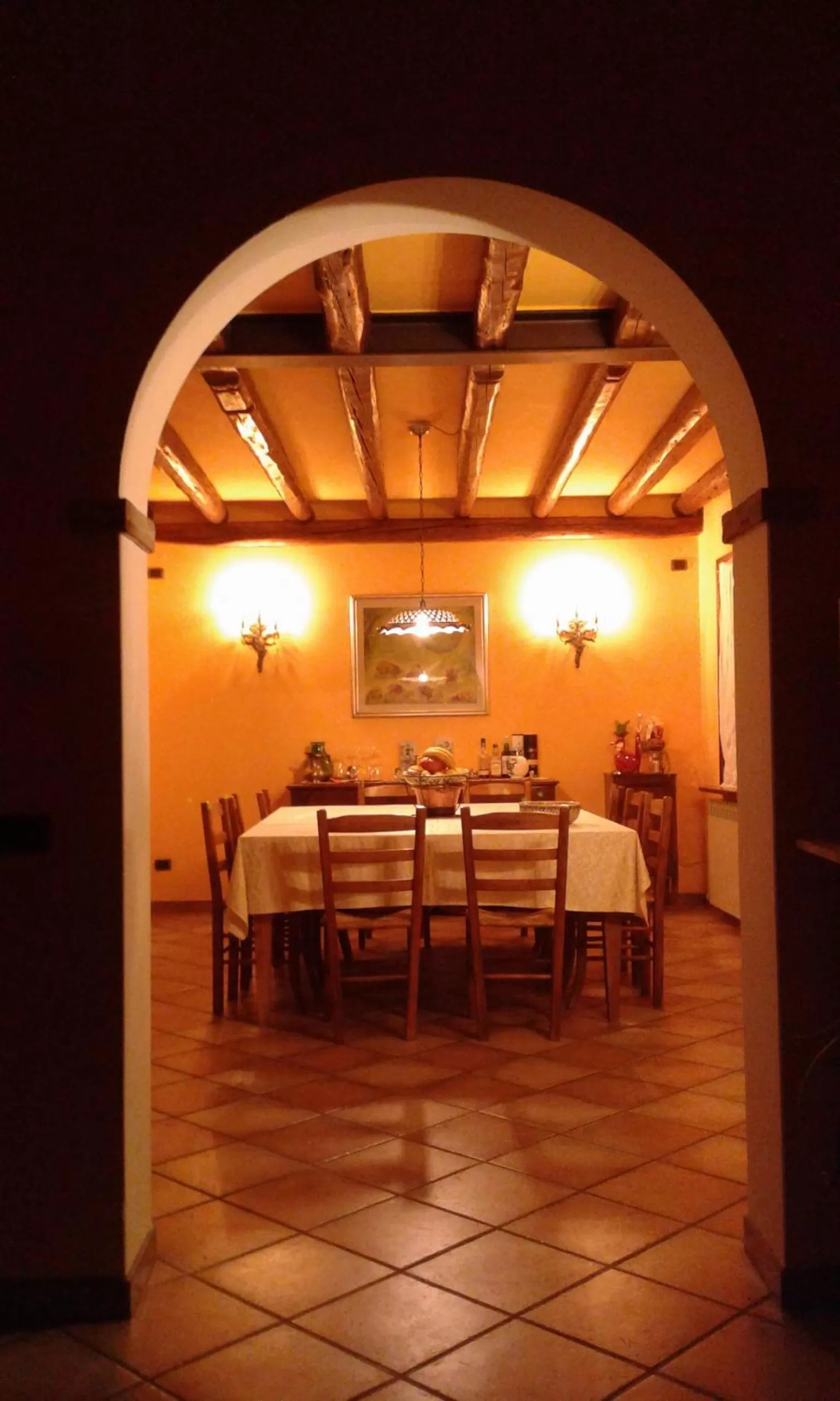 Dining area in Casa Degli Amici