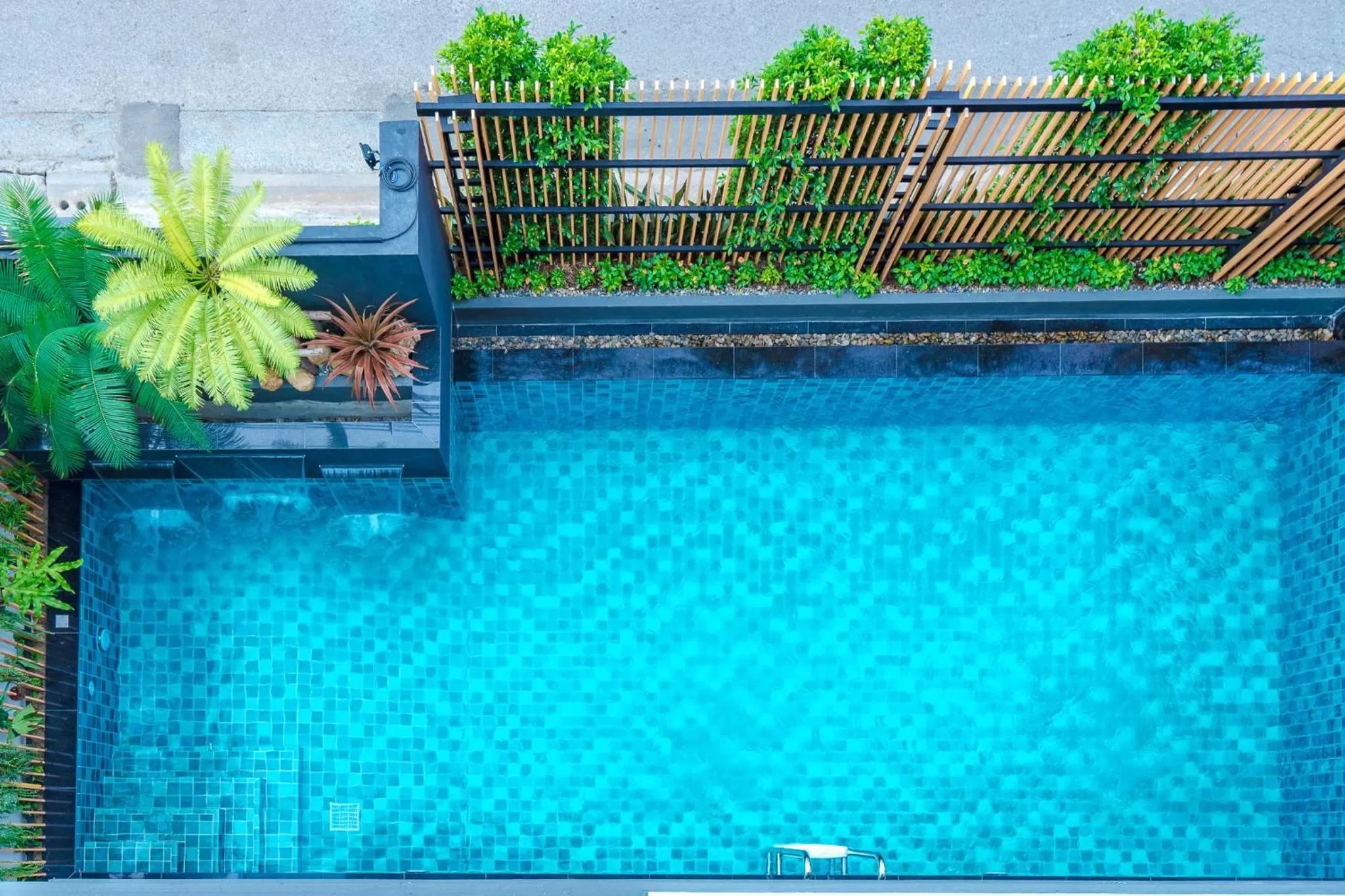 Swimming pool in Penyos Residence