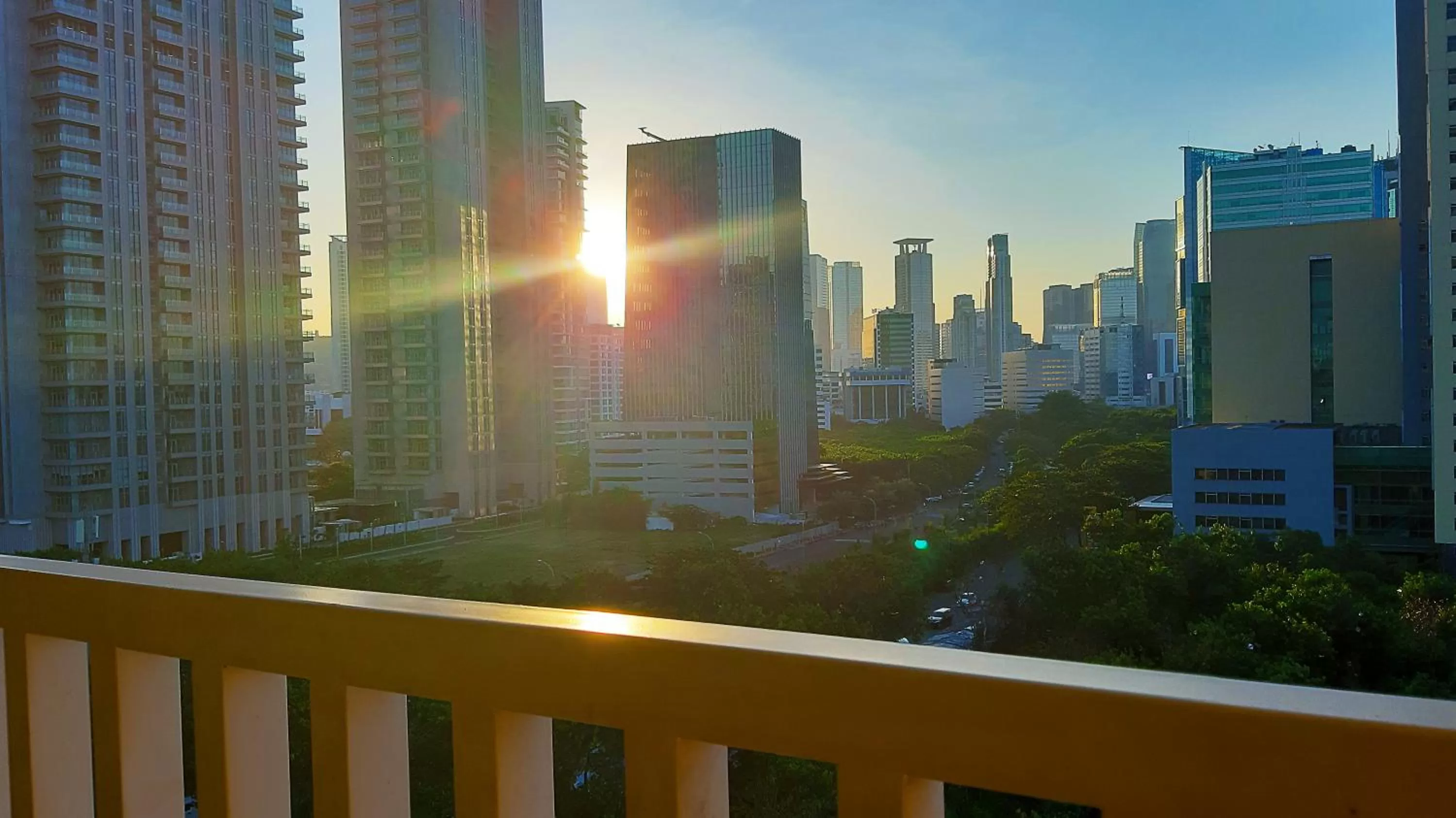 Balcony/Terrace in Swiss-Belresidences Rasuna Epicentrum