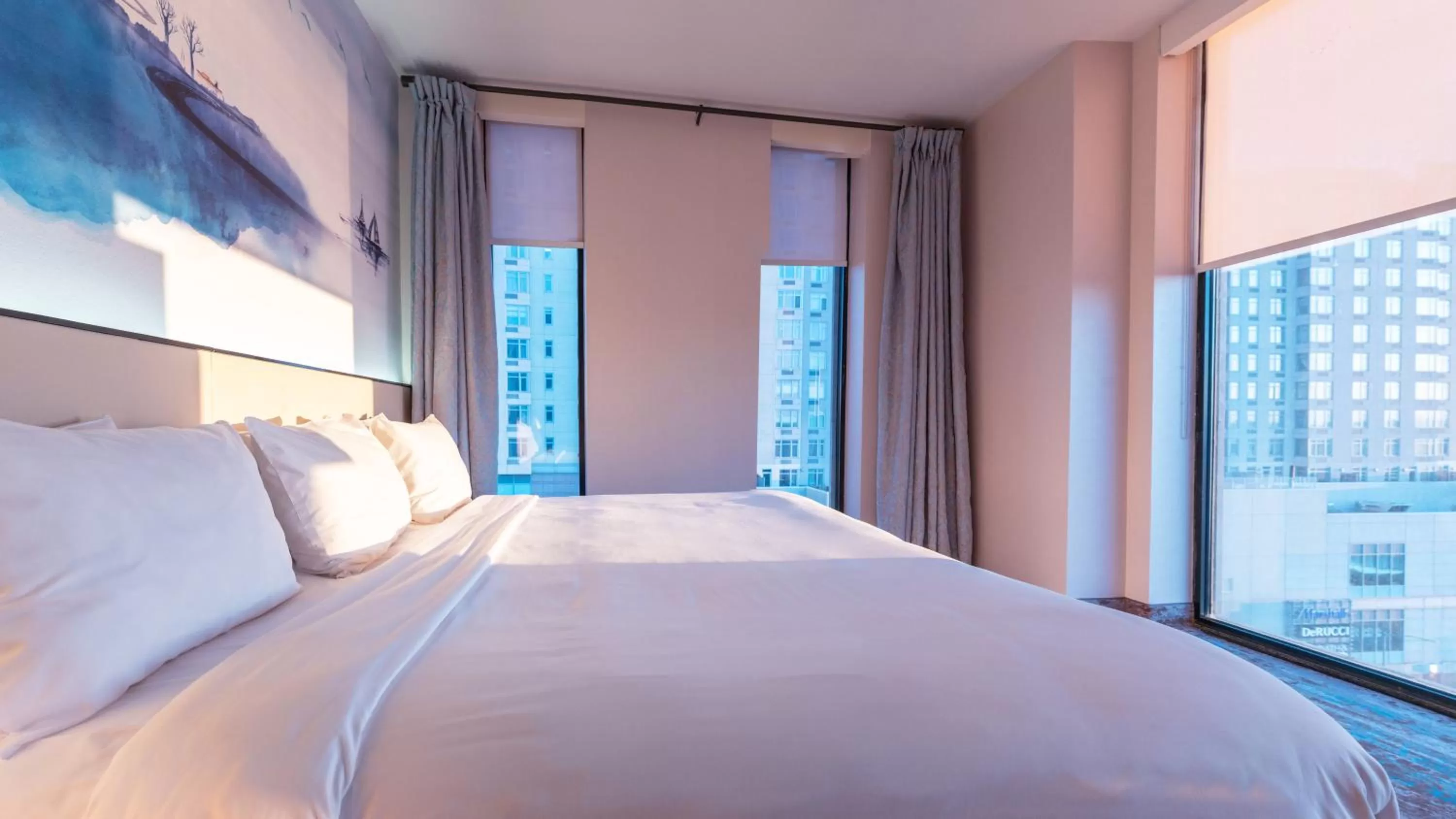 Bed in The Parc Hotel