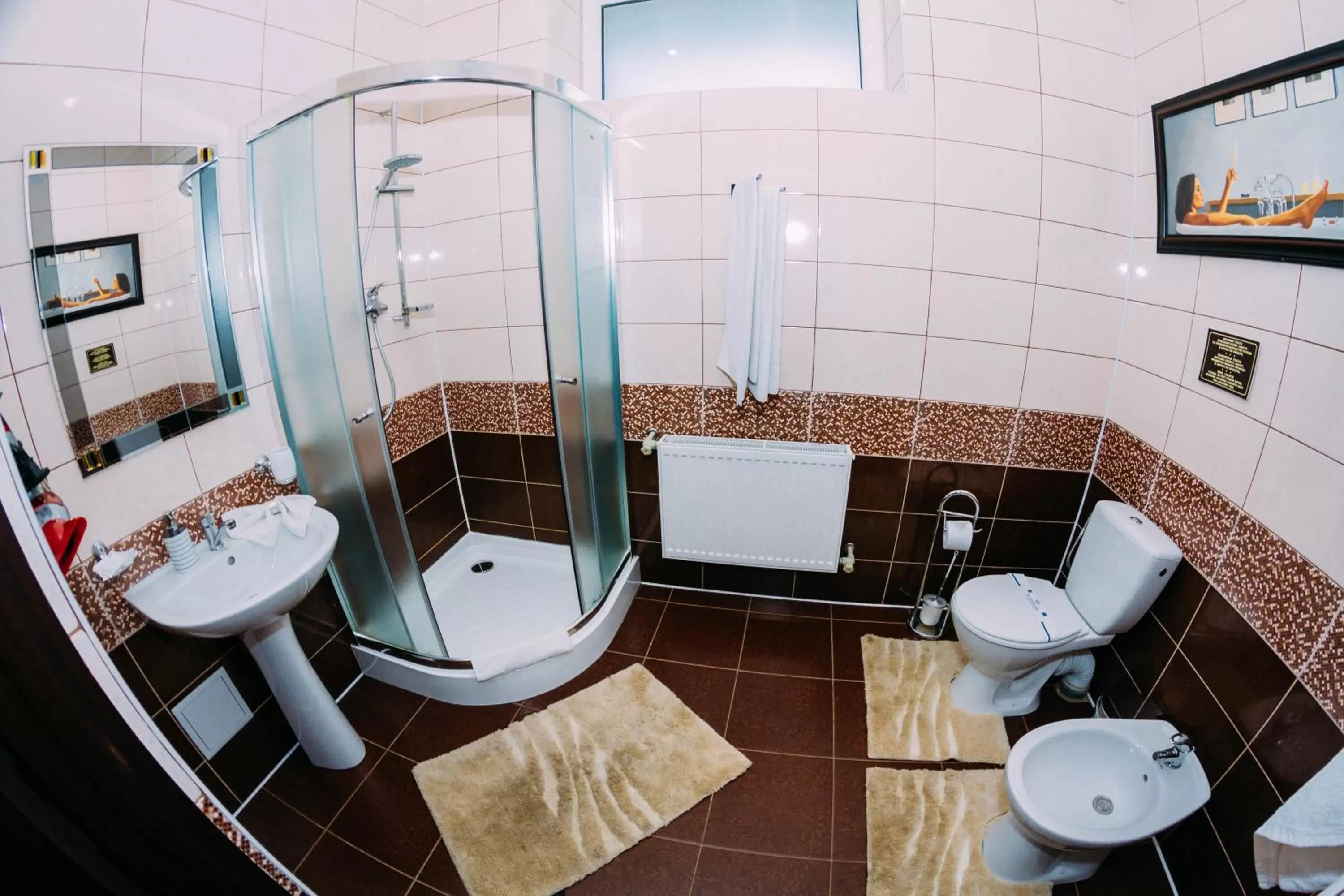 Bathroom in Delta Hotel