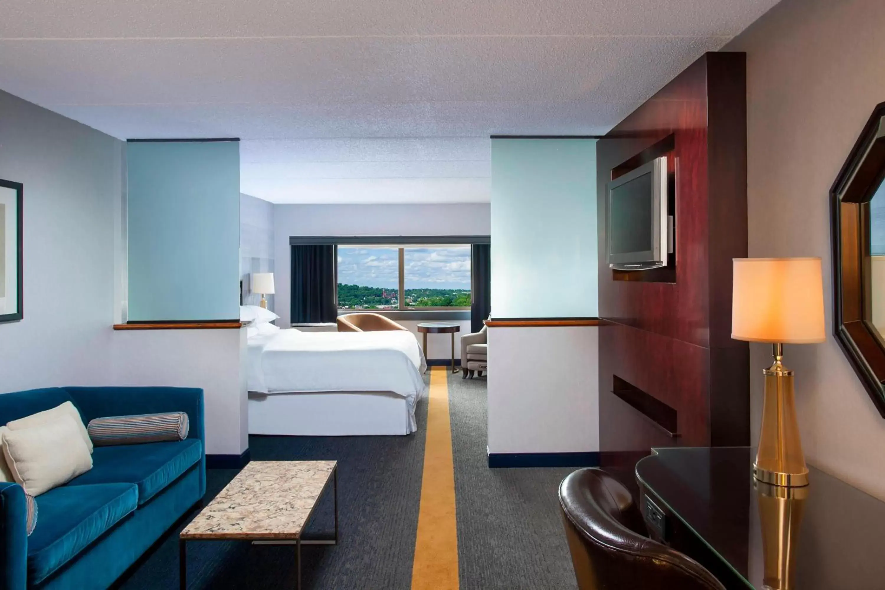 Junior Suite, 1 King, Sofa bed in Sheraton Syracuse University Hotel and Conference Center Junior Suite, 1 King, Sofa bed in Sheraton Syracuse University Hotel and Conference Center