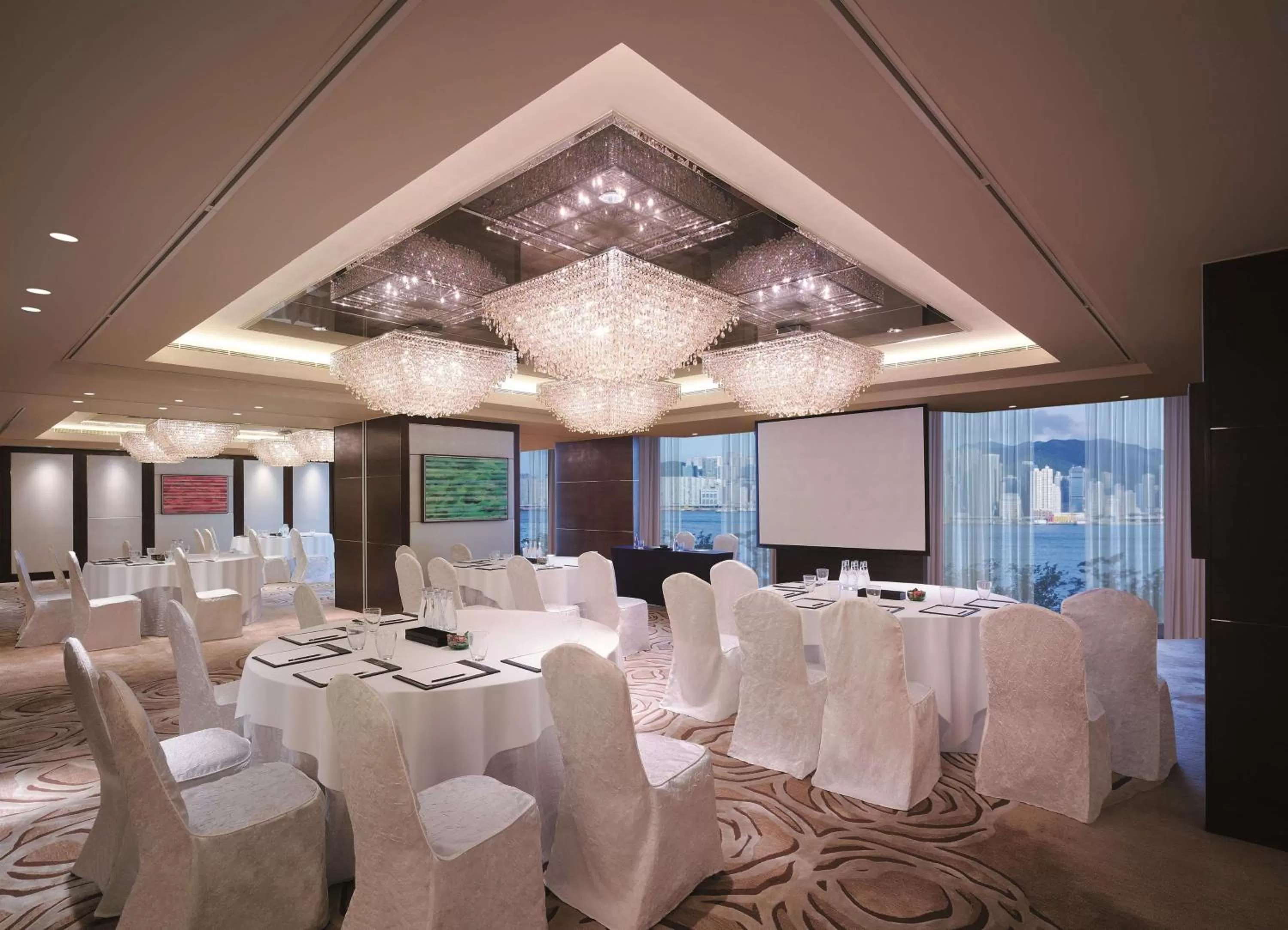 On site in Kowloon Shangri-La, Hong Kong