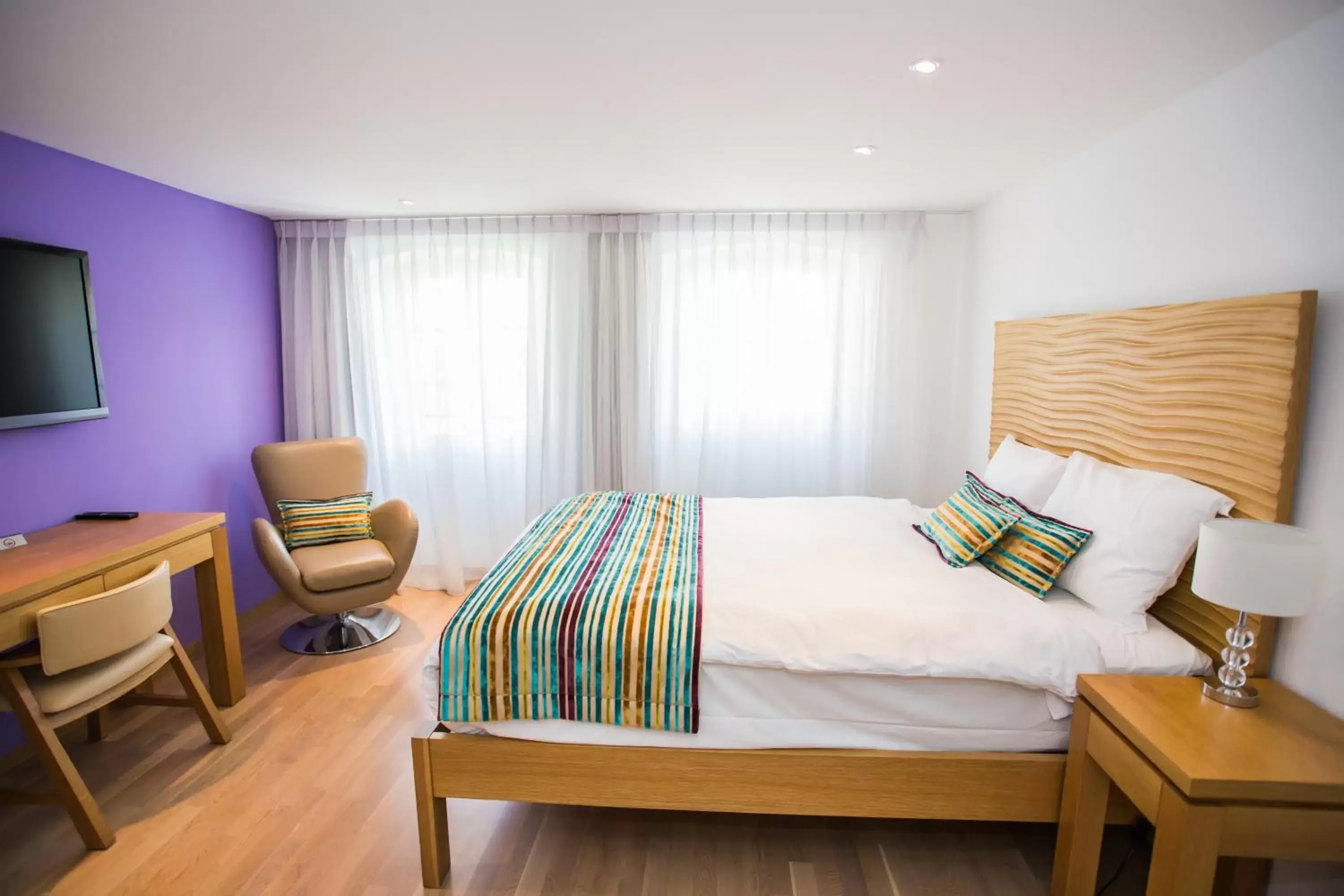 Superior Double Room with Garden View in Guest House Le Charlot Superior Double Room with Garden View in Guest House Le Charlot