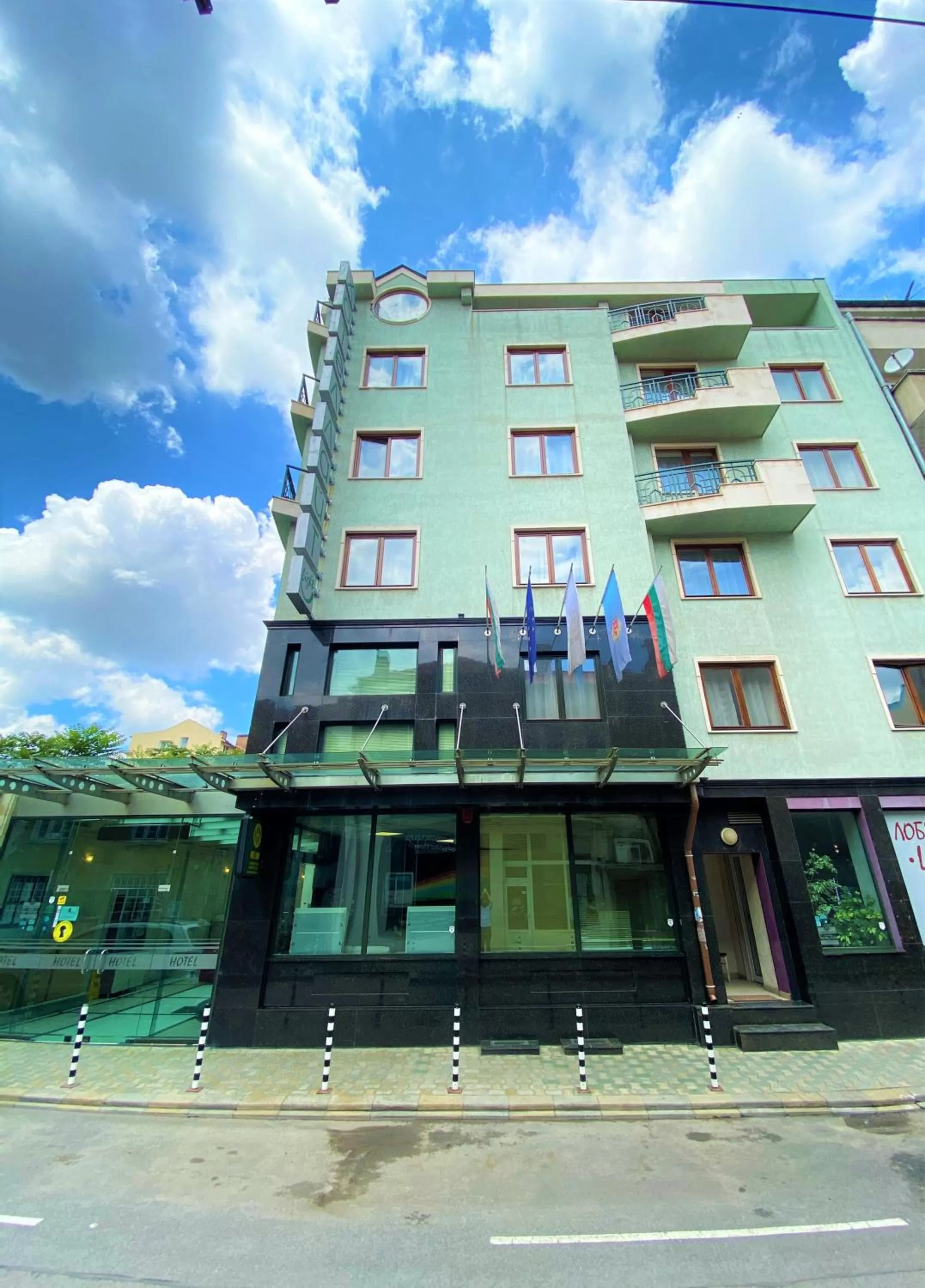 Property Building in Light Hotel