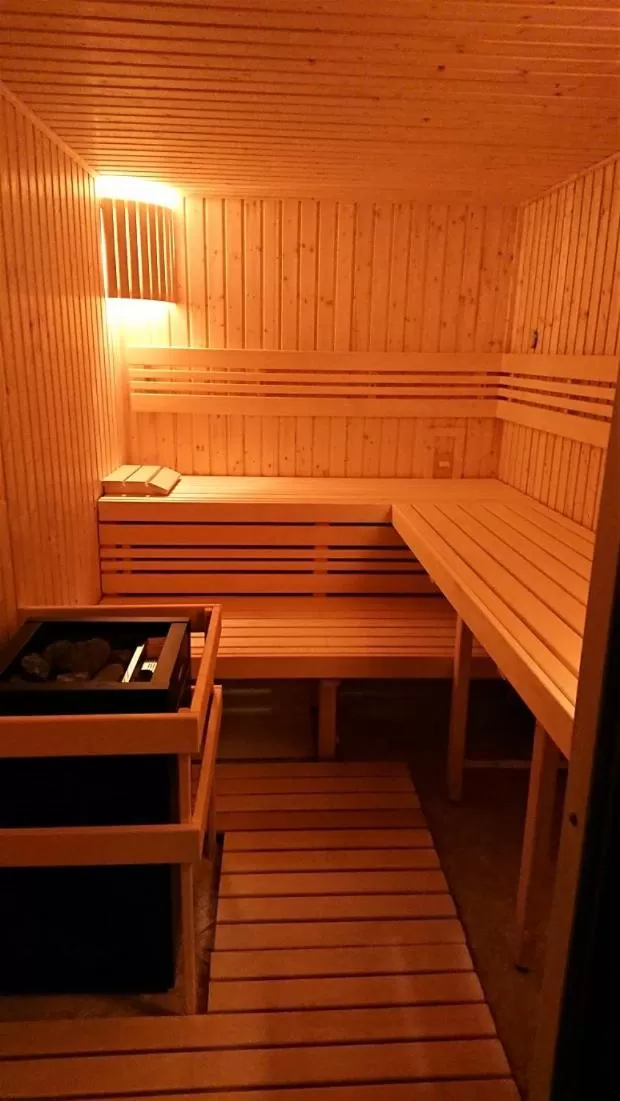 Sauna in Hotel Adamantino