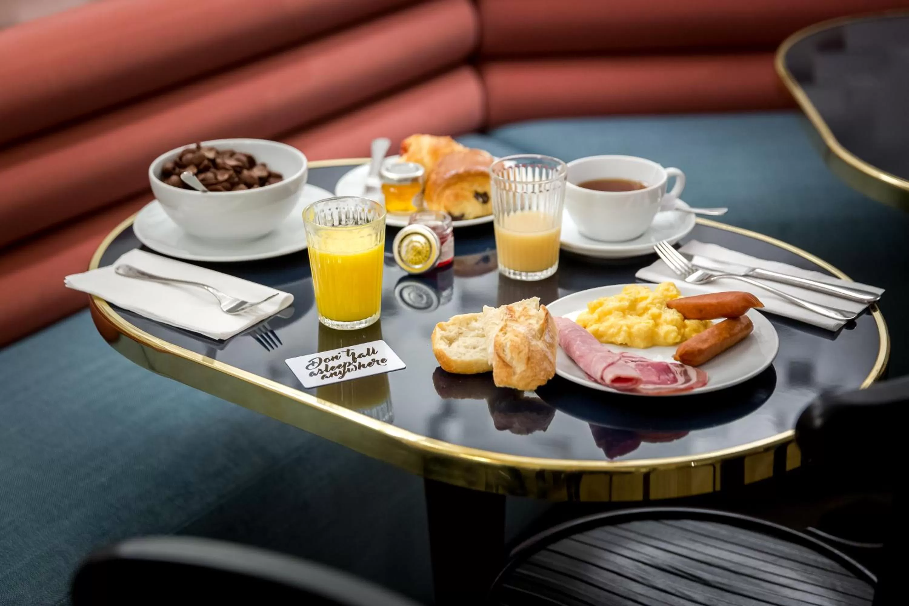 Food and drinks in Hotel Bridget