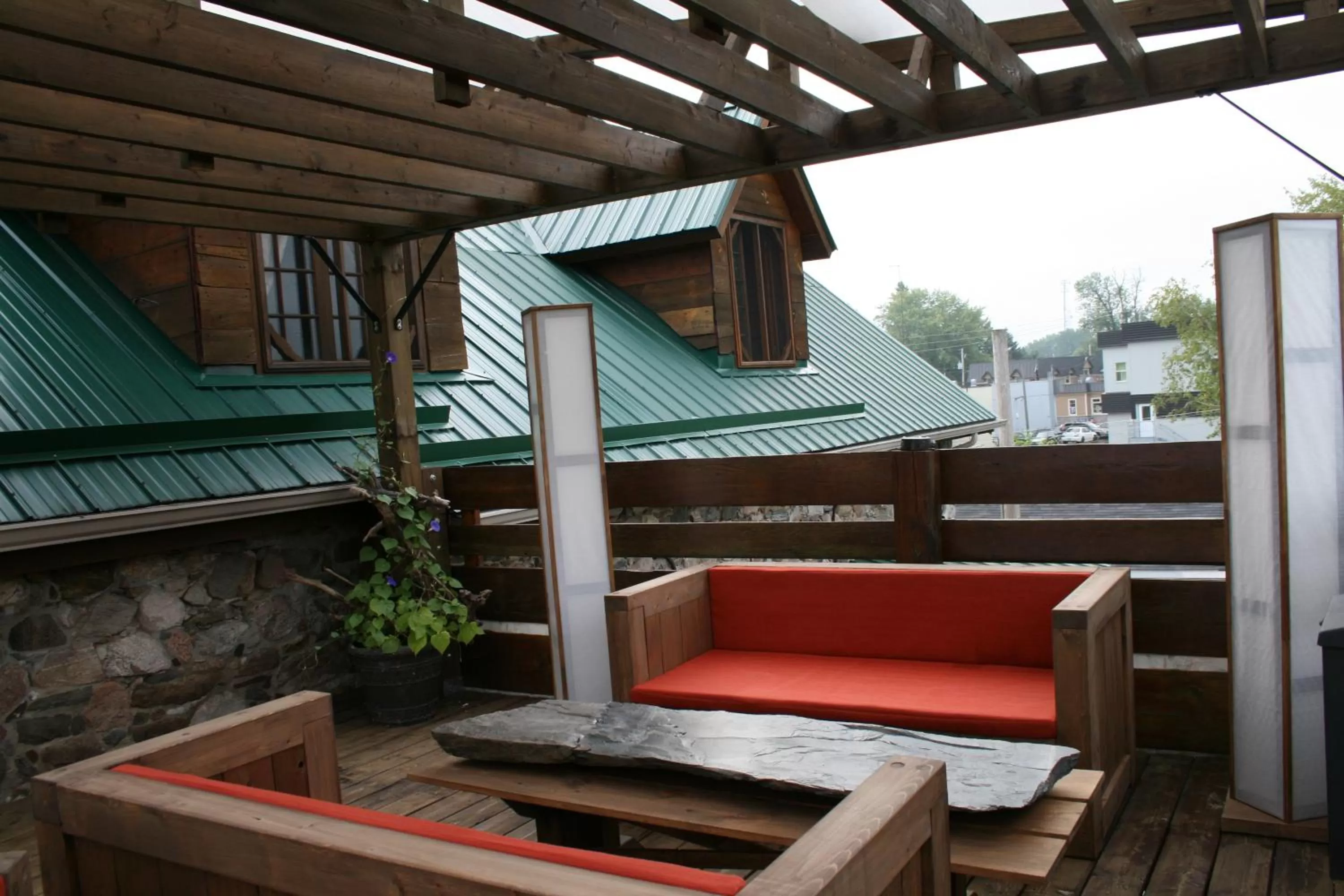 Balcony/Terrace in Manoir Ramezay