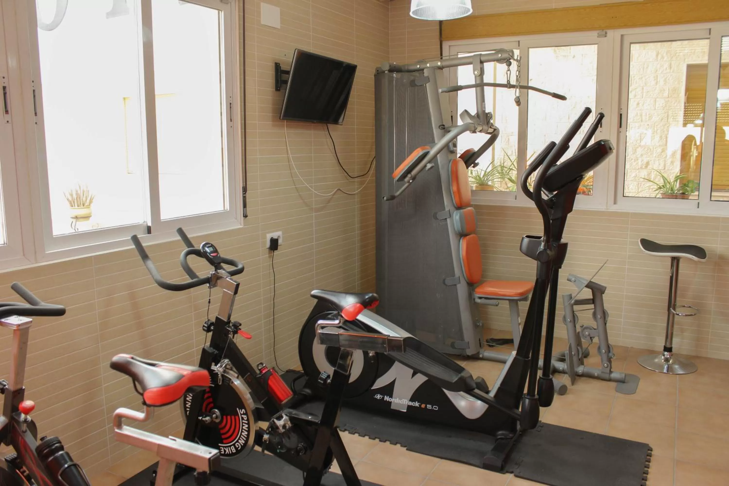 Fitness centre/facilities in Hospedium Hotel Don Jose