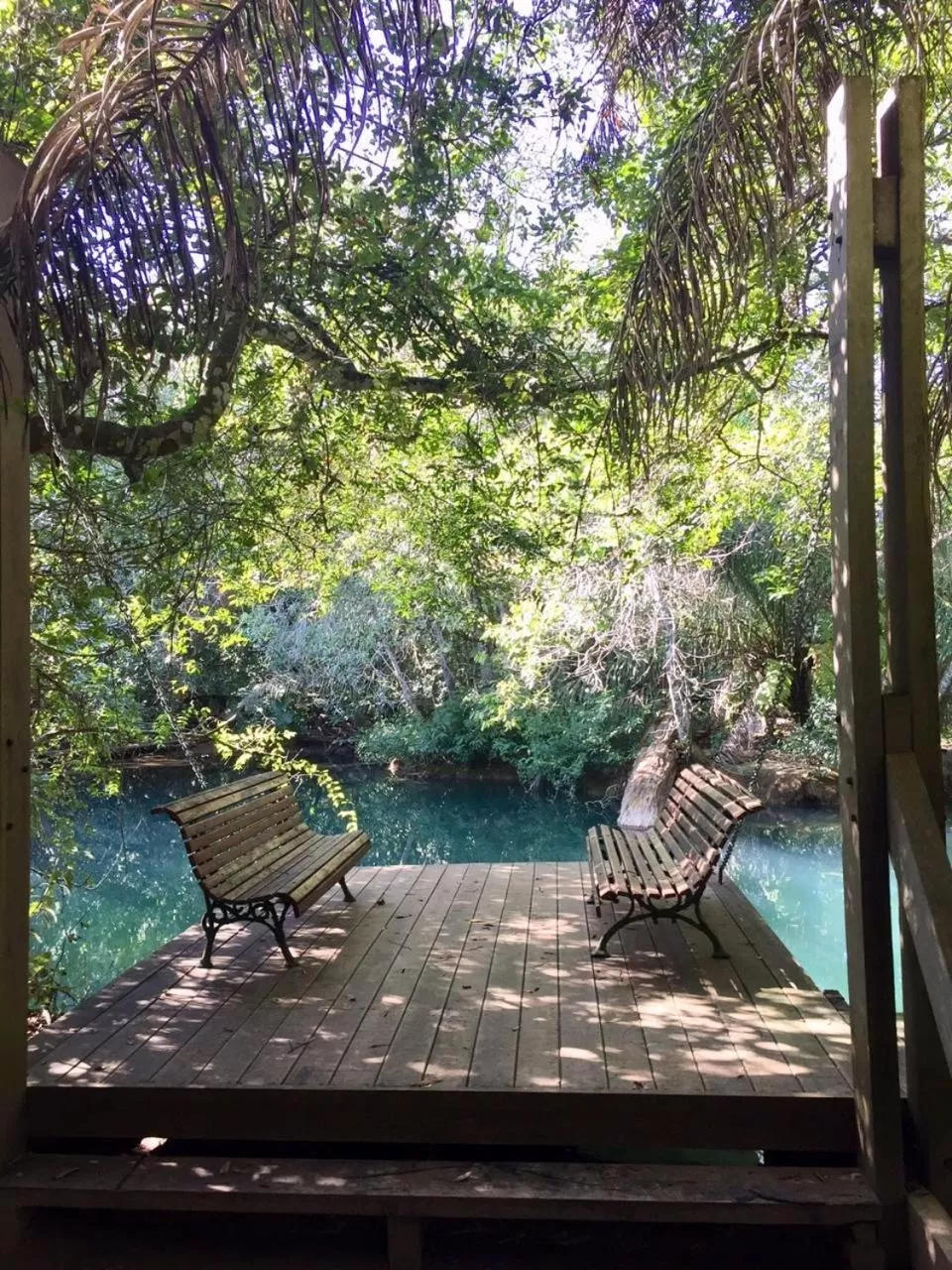 River view in Hotel Santa Esmeralda