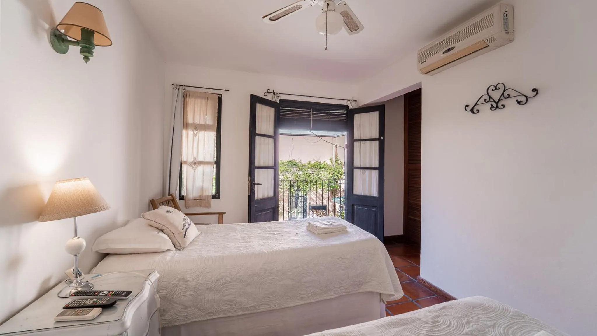 Bed in Posada de la Flor