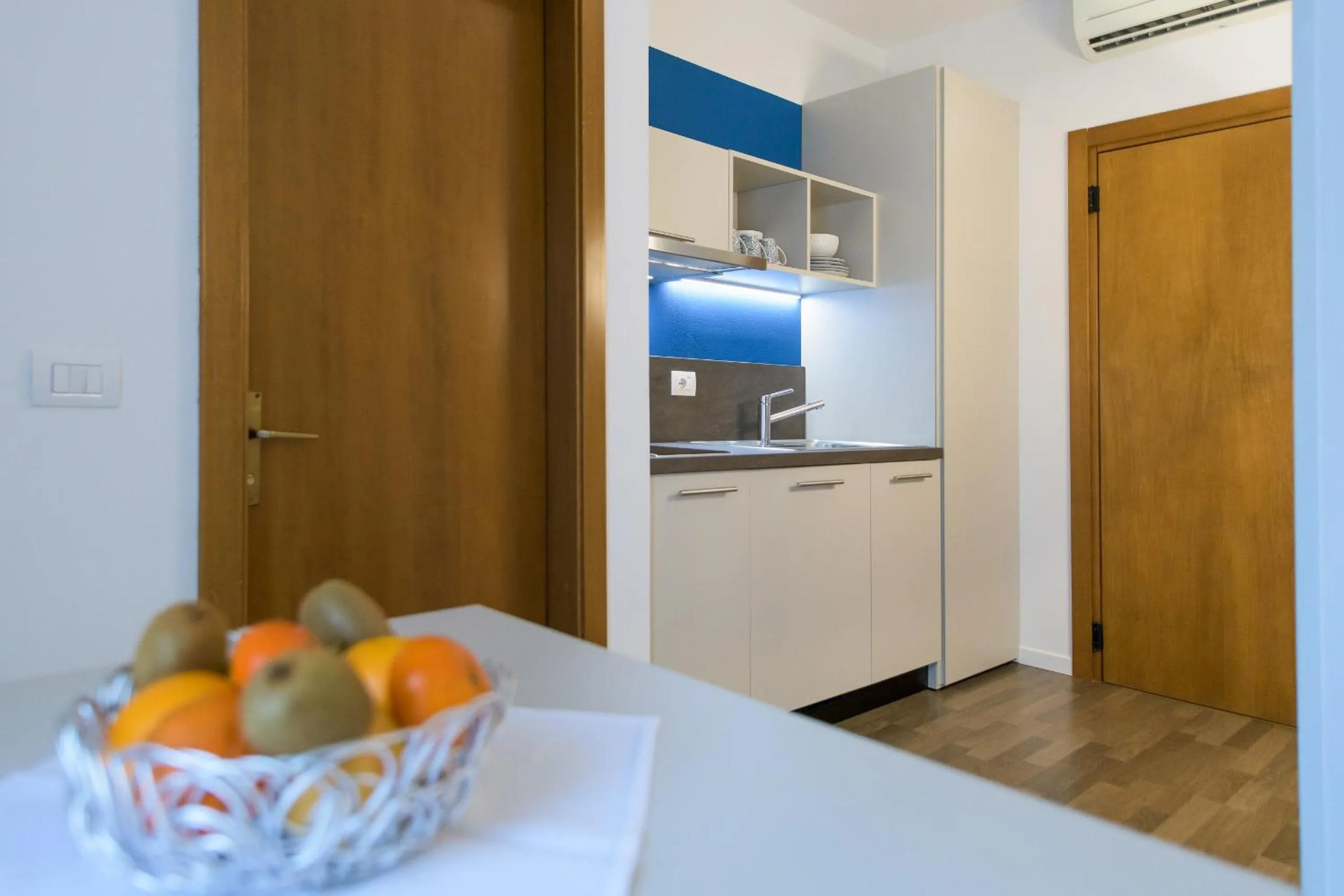 Kitchen or kitchenette in Sporthotel Villa Stella