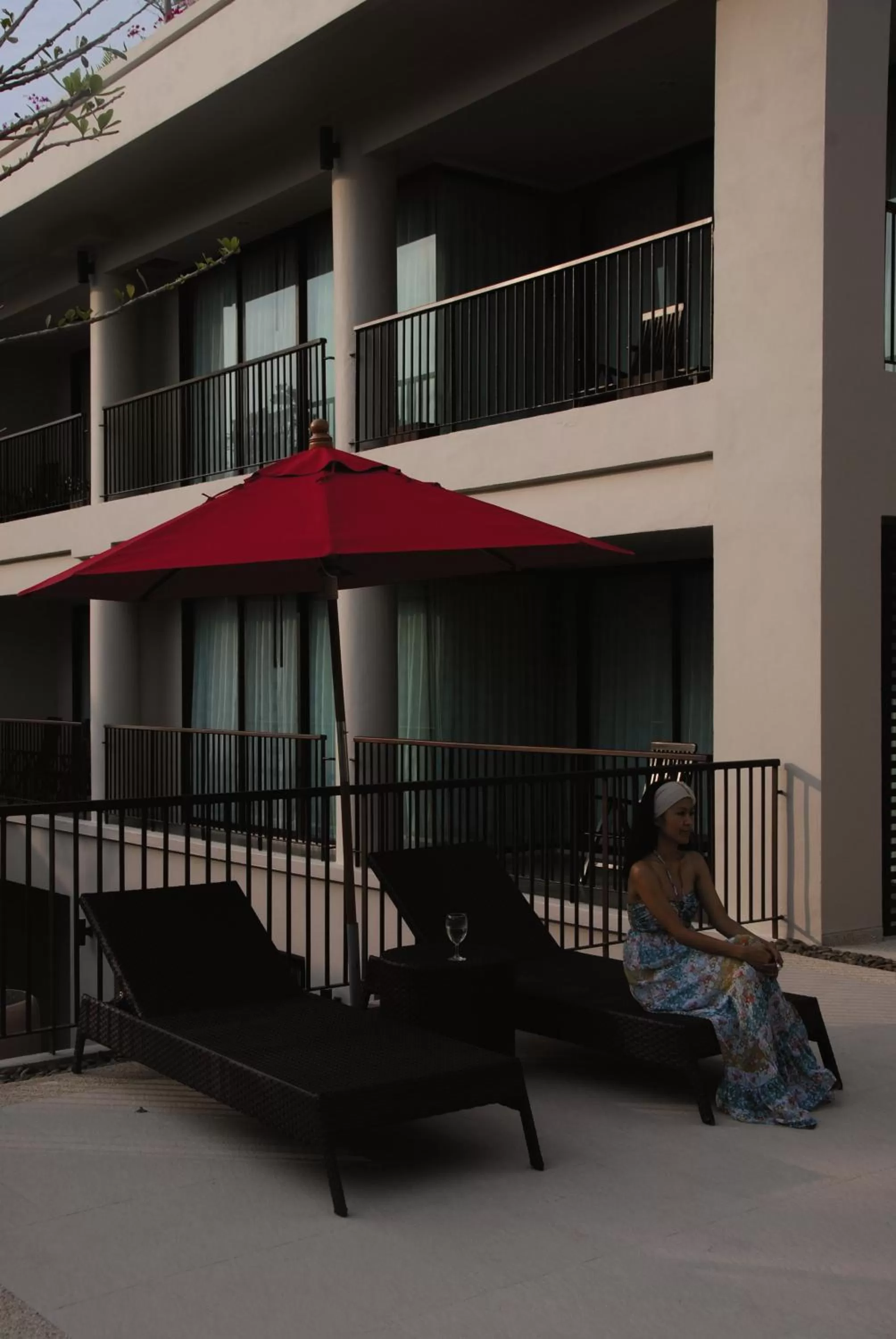 Facade/entrance in Tara Mantra Cha-Am Resort