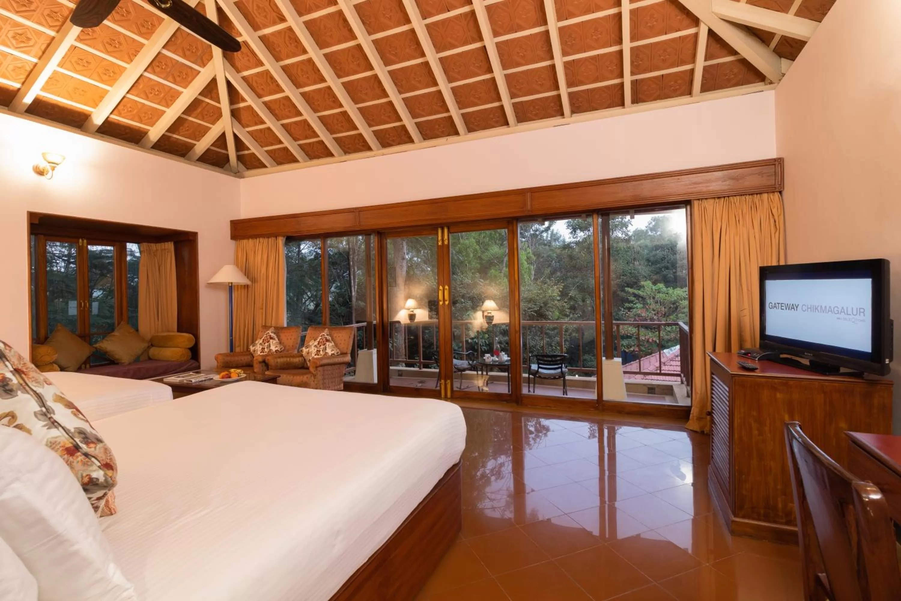 Bed in Gateway Chikmagalur