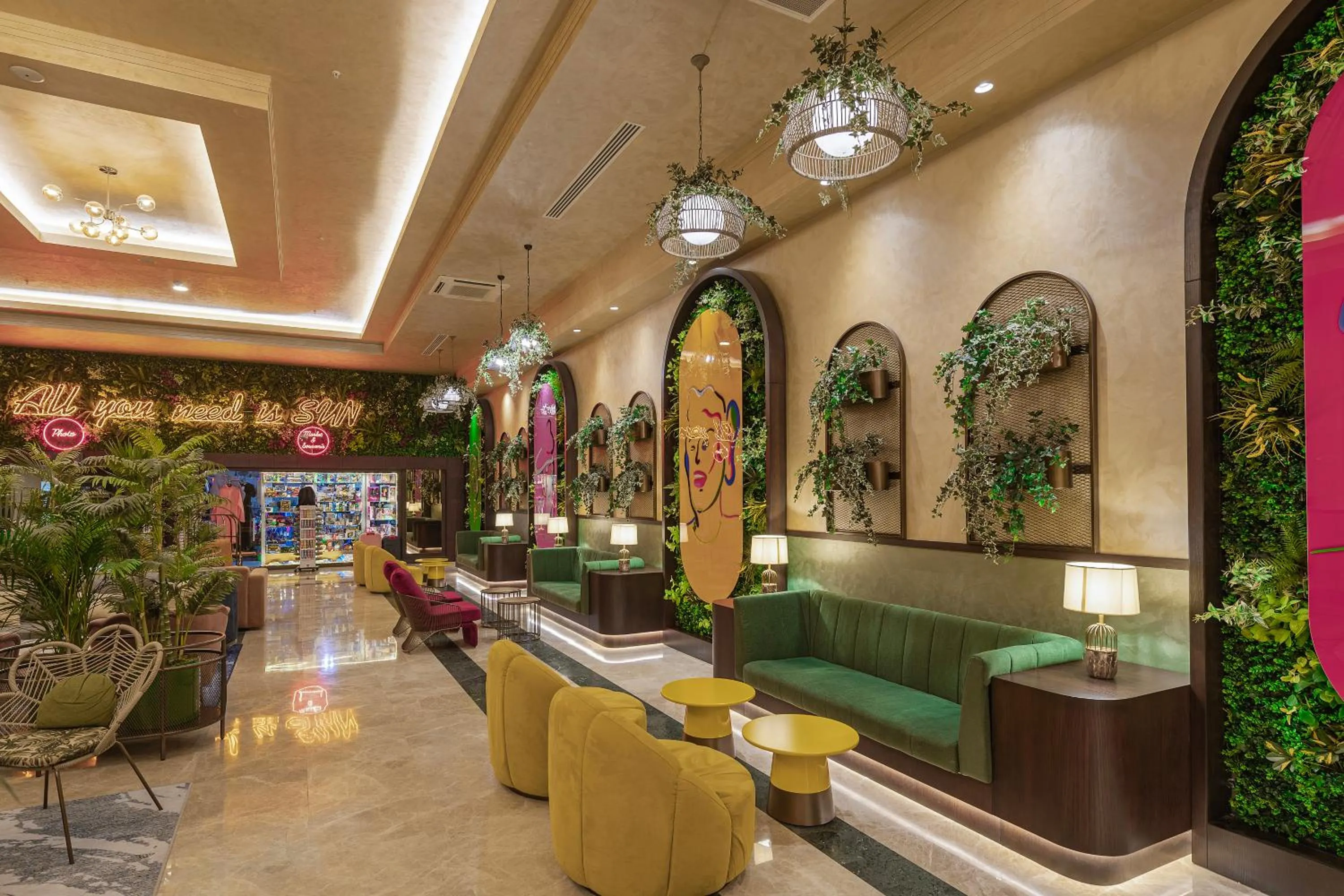 Lobby or reception in Megasaray Westbeach Antalya