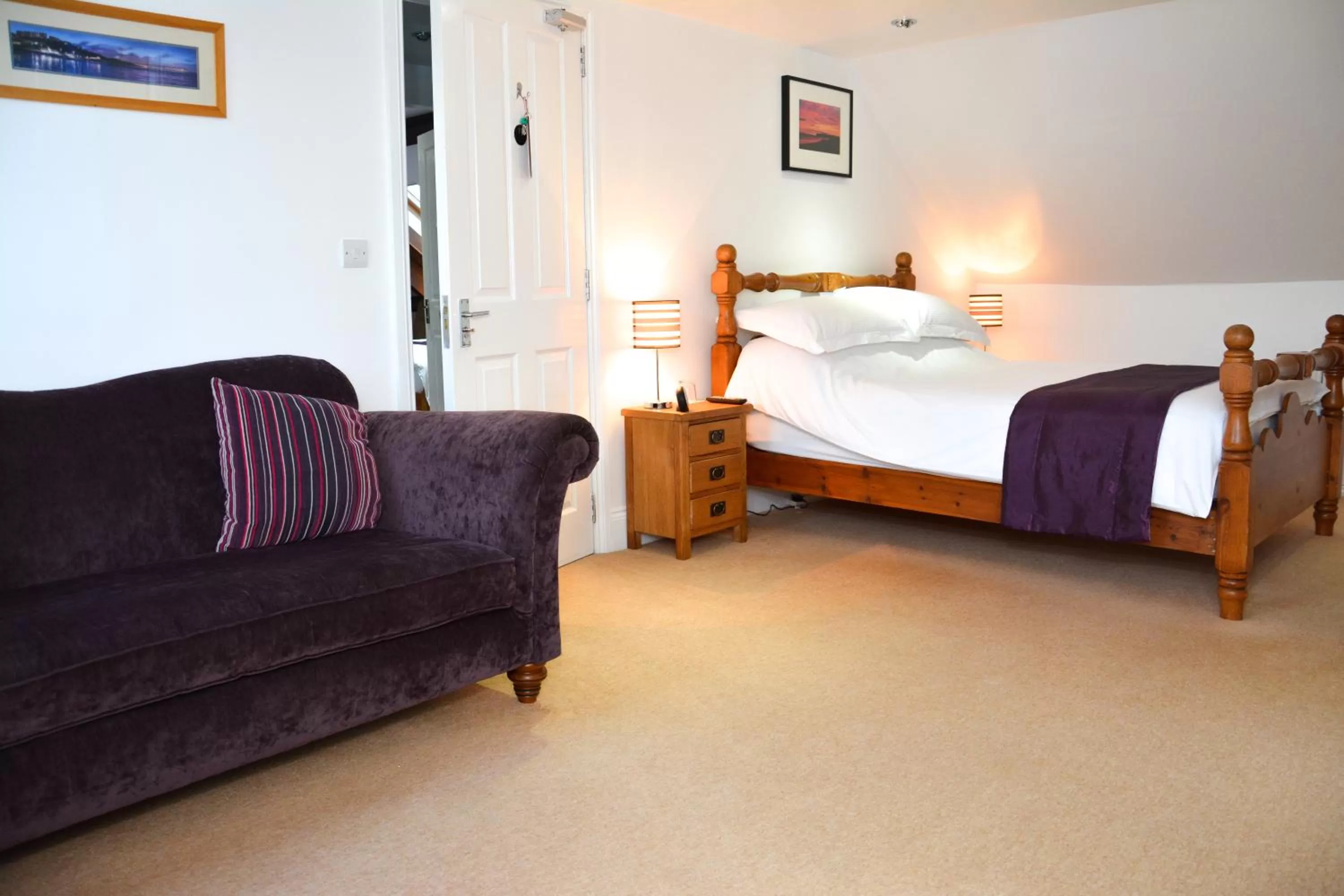 Bed in Townend Farm Bed and Breakfast