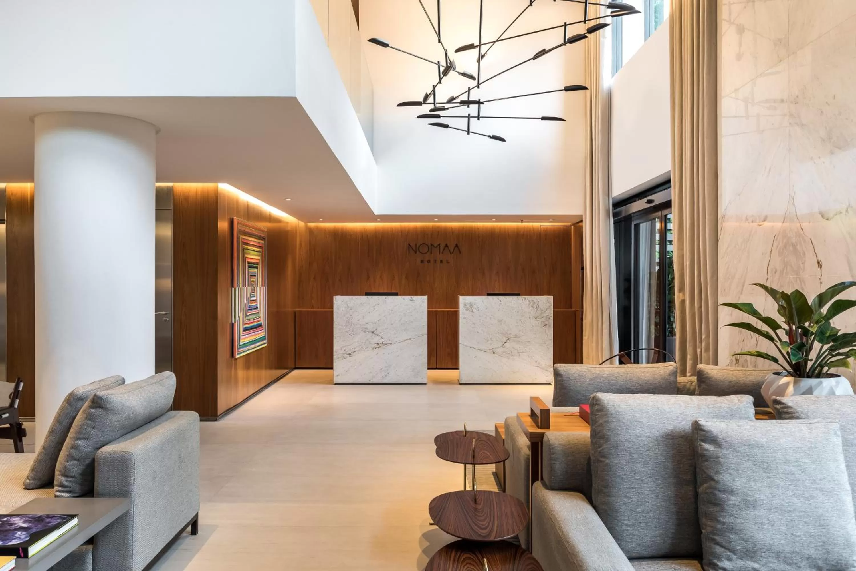 Lobby or reception in Nomaa Hotel