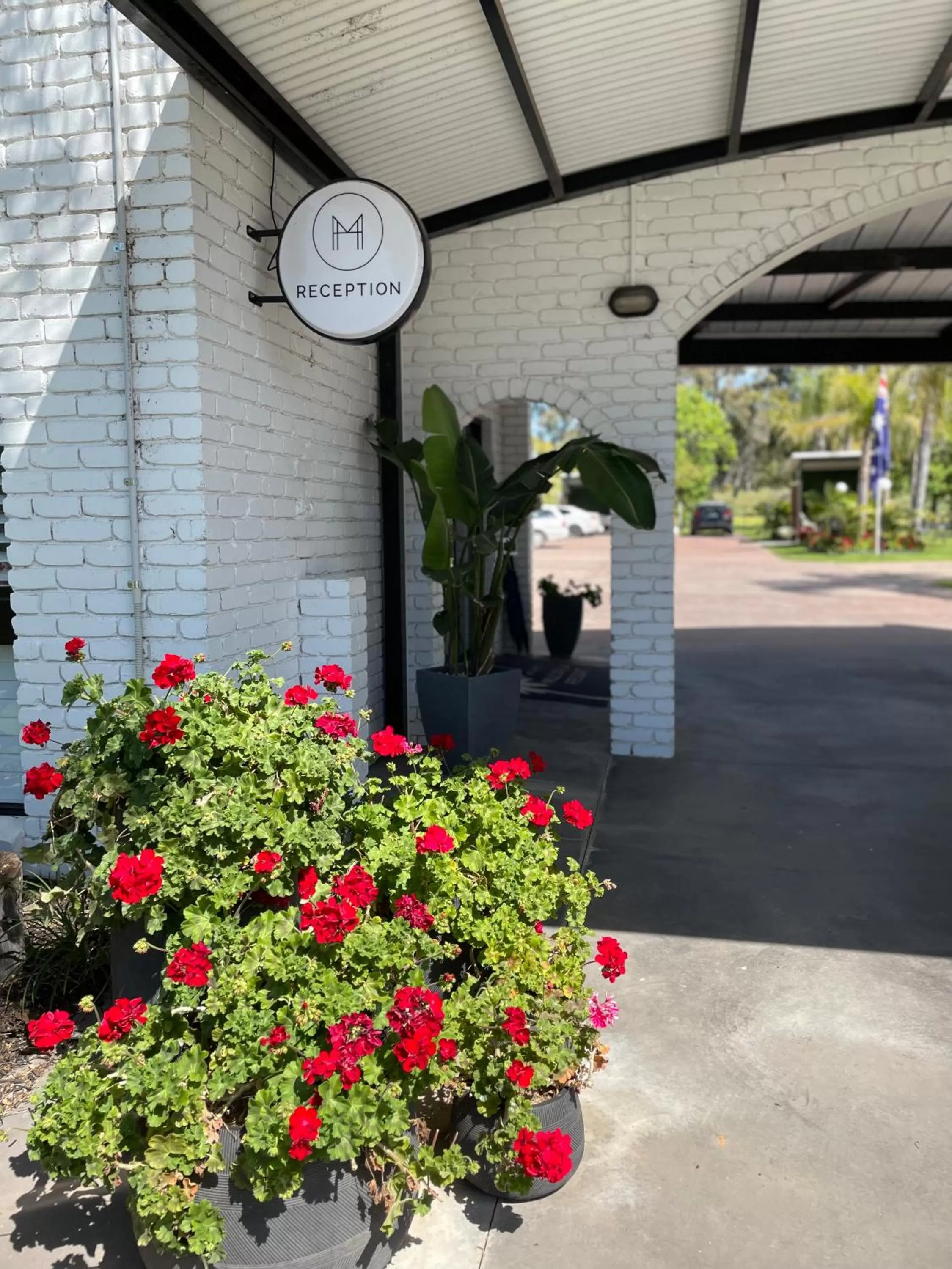 Facade/entrance in Mulwala Resort