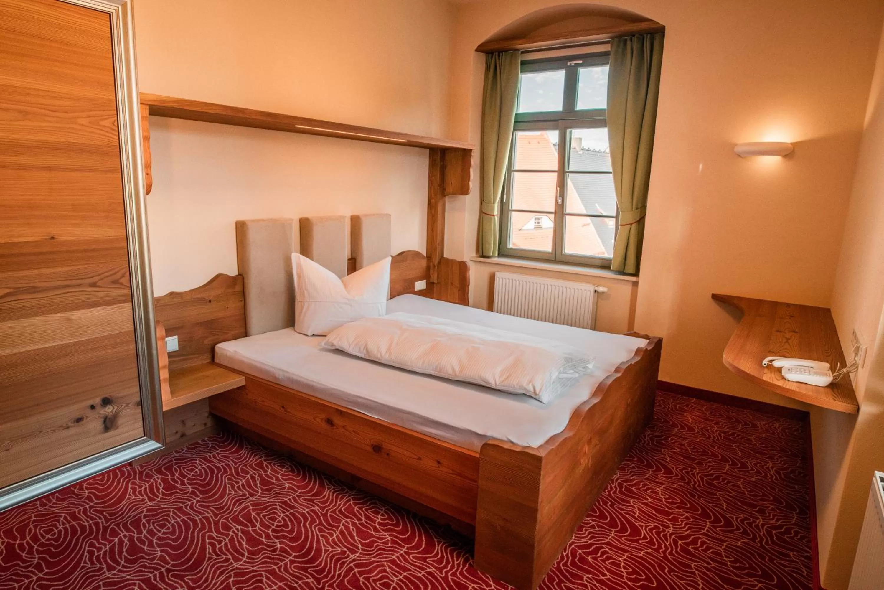 Bed in Hotel Freyhof