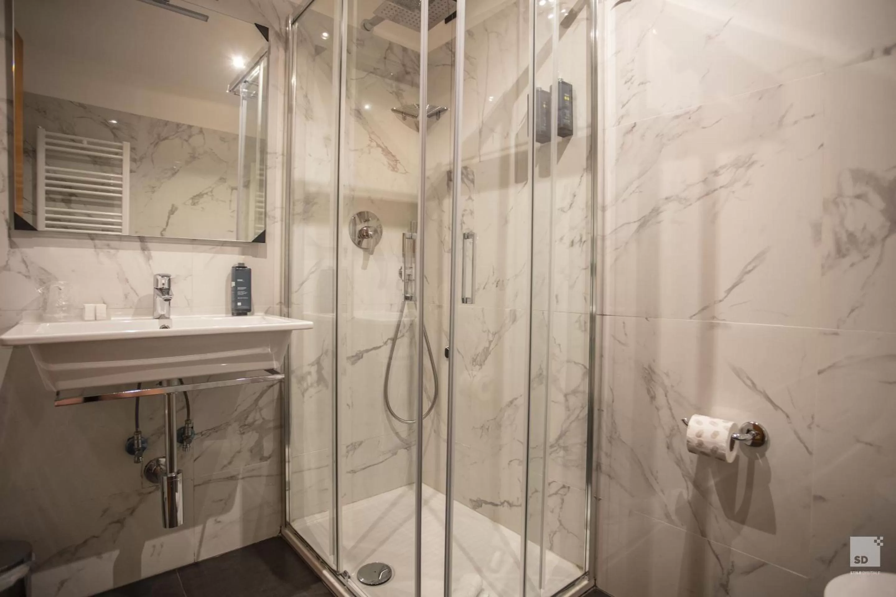 Shower in Hotel Diplomatic