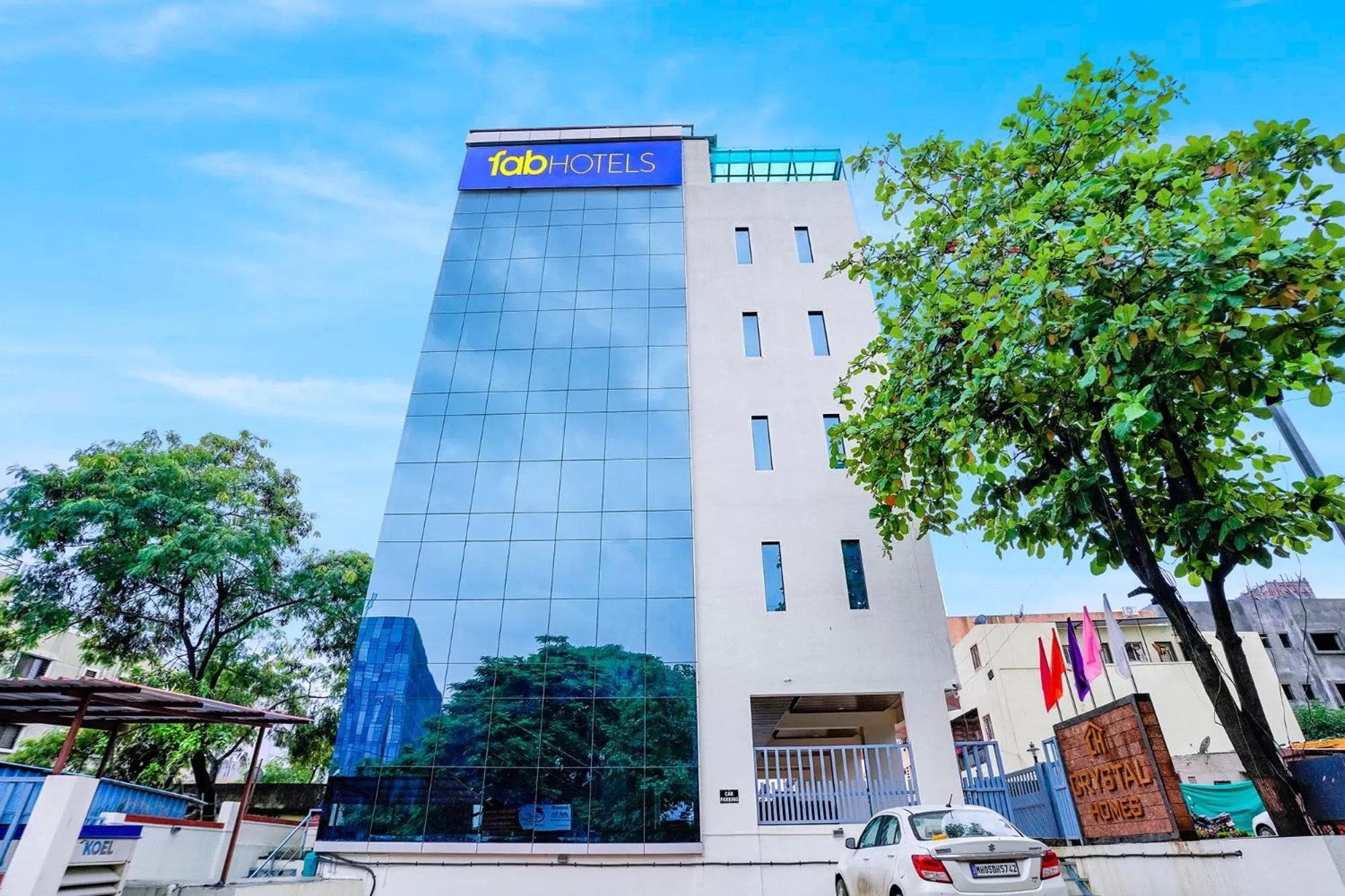 Property building in FabHotel Crystal Homes - nr Rajaram Bhiku stadium