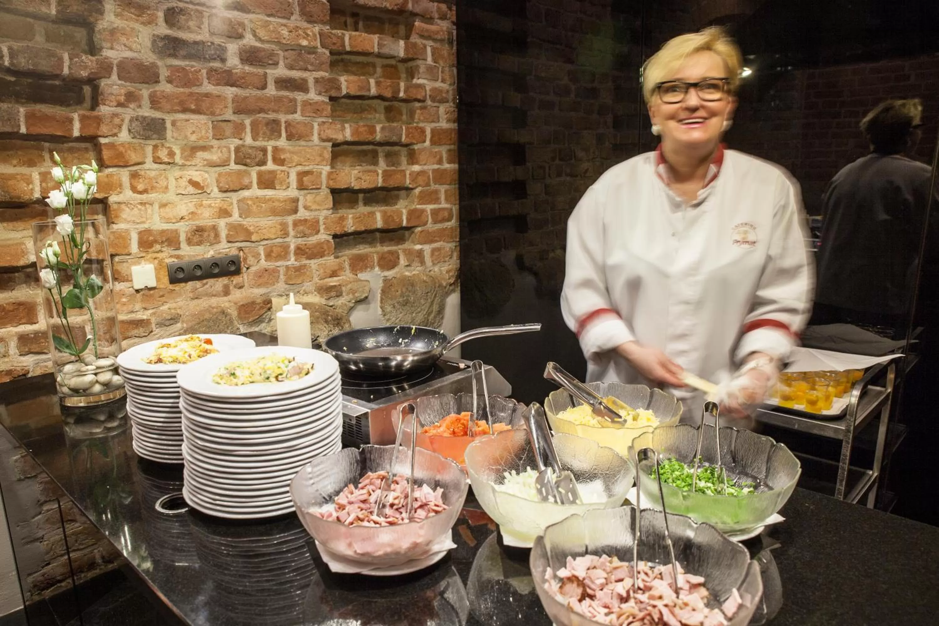 Buffet breakfast in Hotel Krasicki