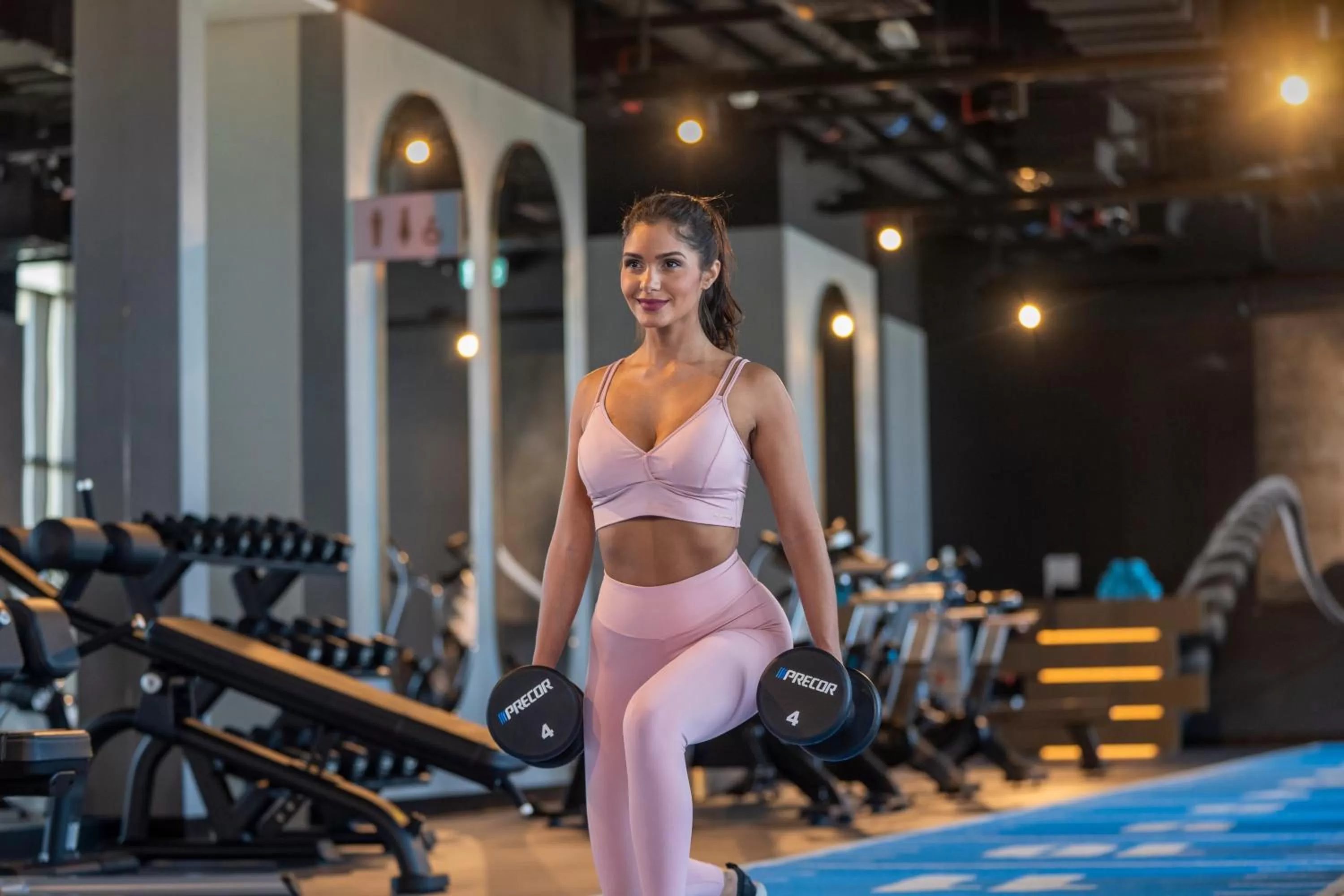 Fitness centre/facilities in Hyatt Centric Jumeirah Dubai