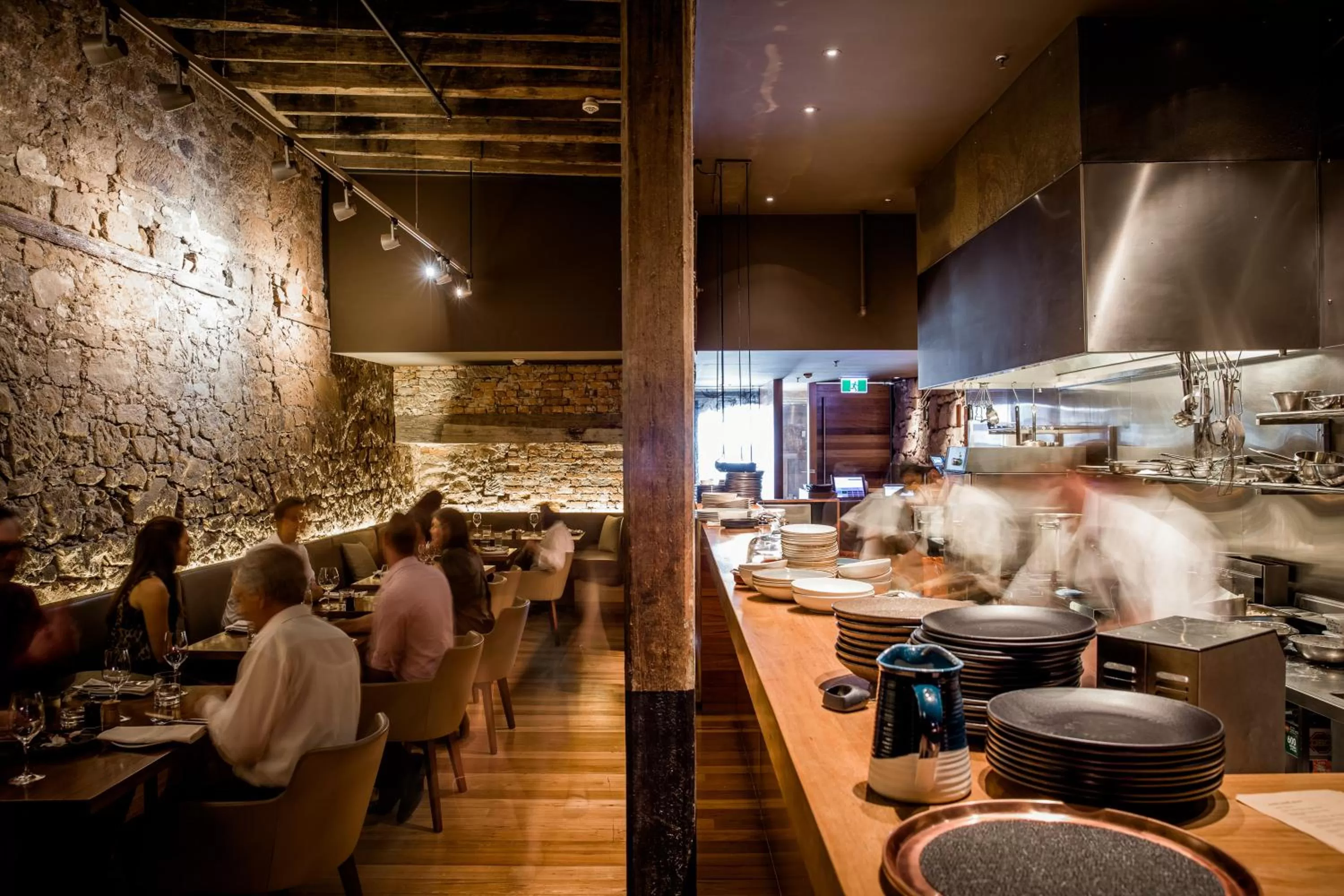 Restaurant/places to eat in The Henry Jones Art Hotel