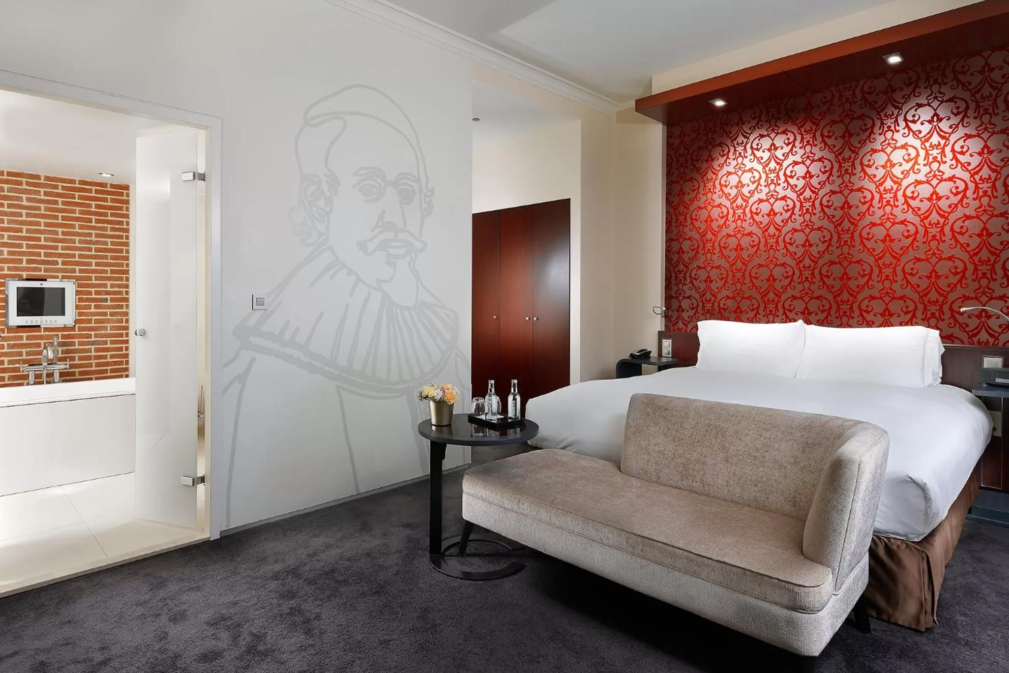 Bed in Sofitel Legend The Grand Amsterdam