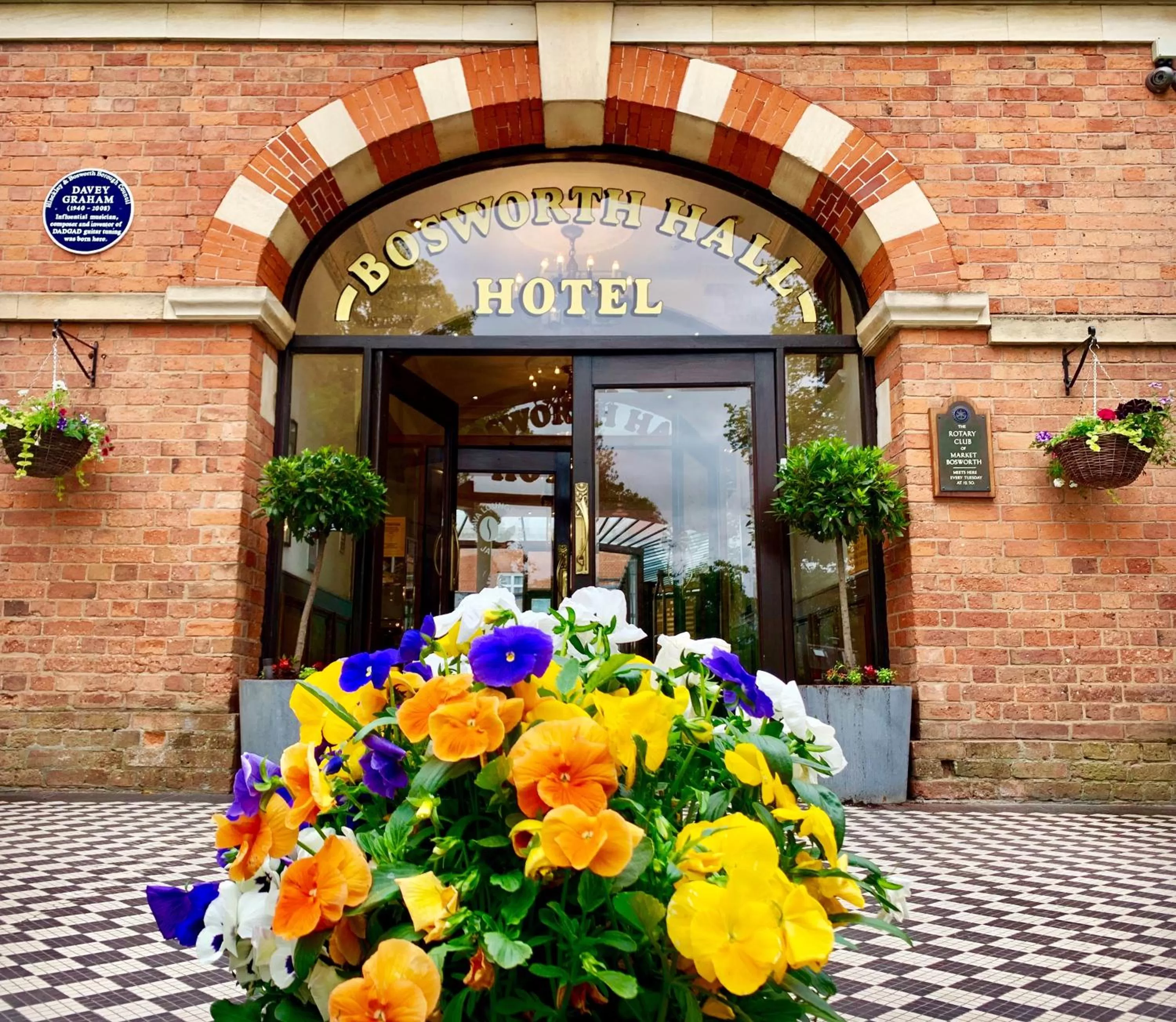 Facade/entrance in Bosworth Hall Hotel