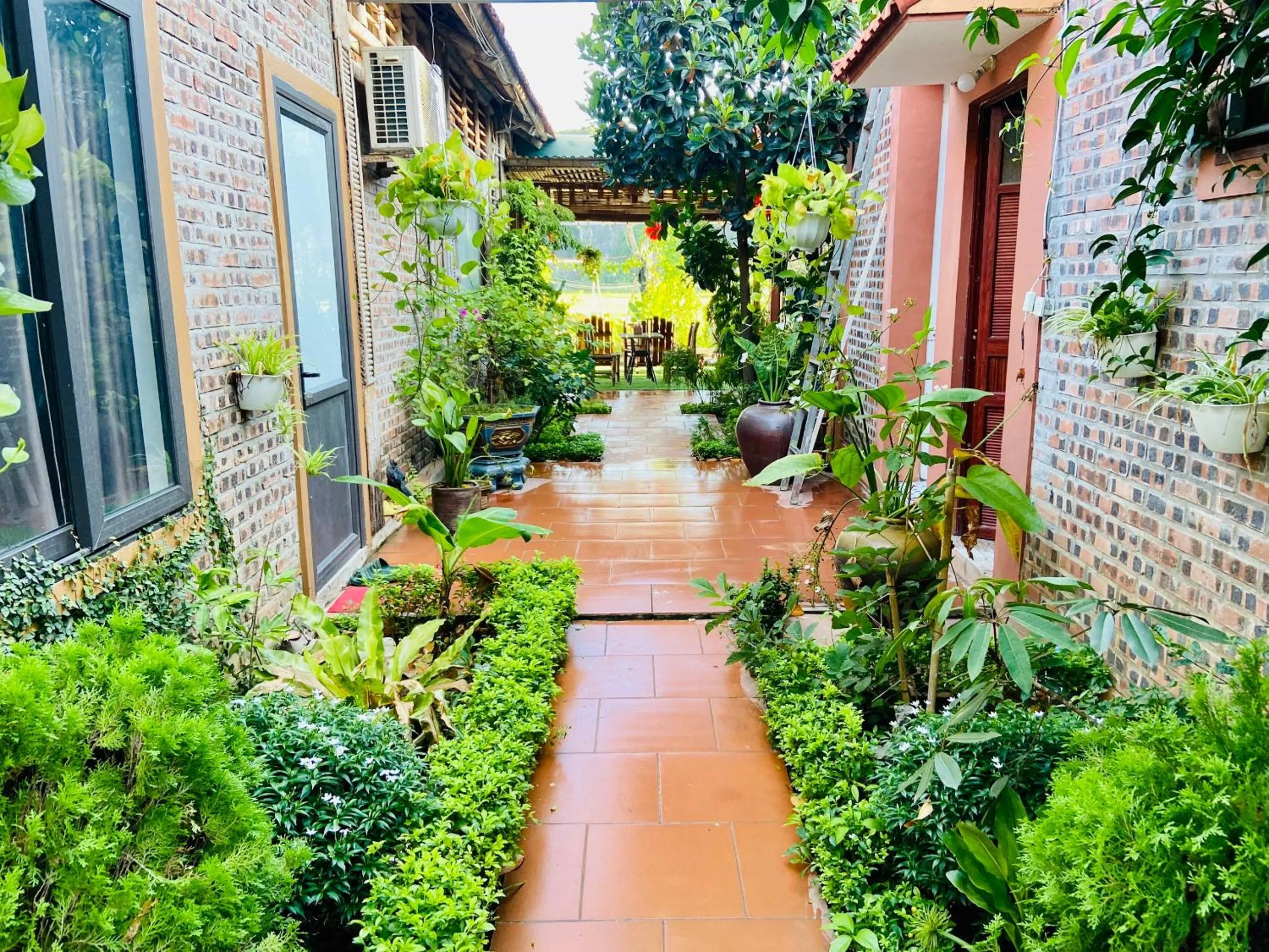 Garden view, Garden in Tam Coc Mountain View Homestay