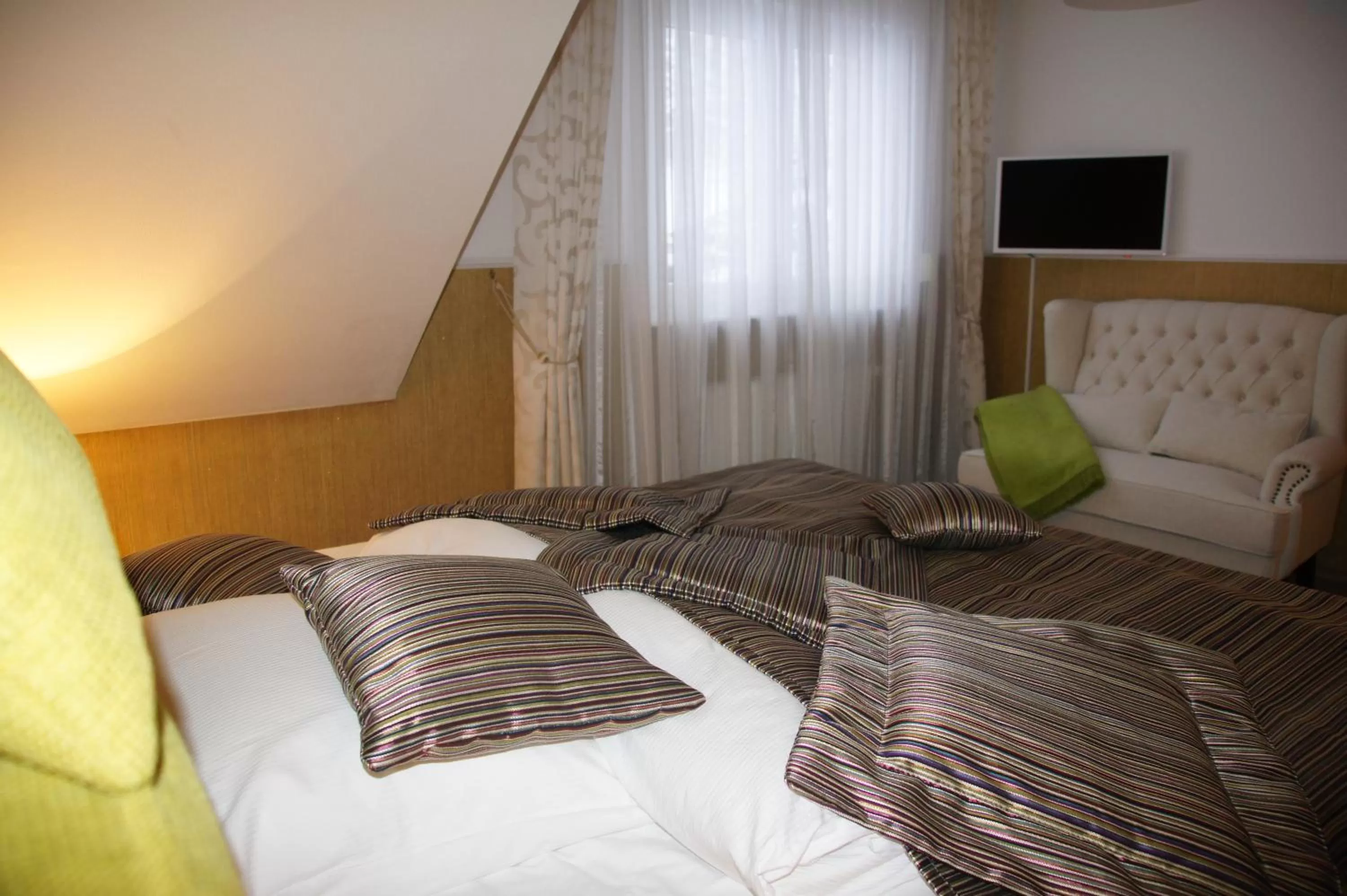 Bed in SkinSpa Apartments Idar-Oberstein