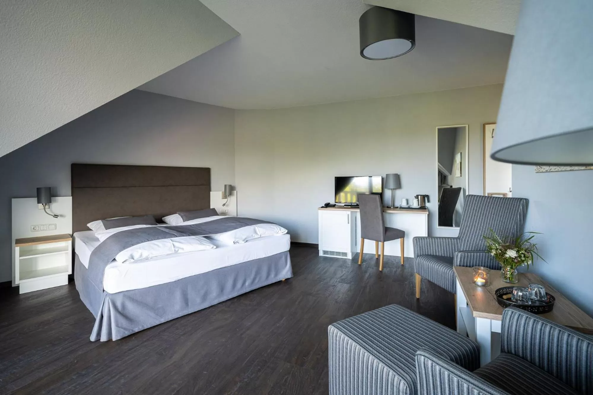 Photo of the whole room, Bed in Strandhafer Aparthotel