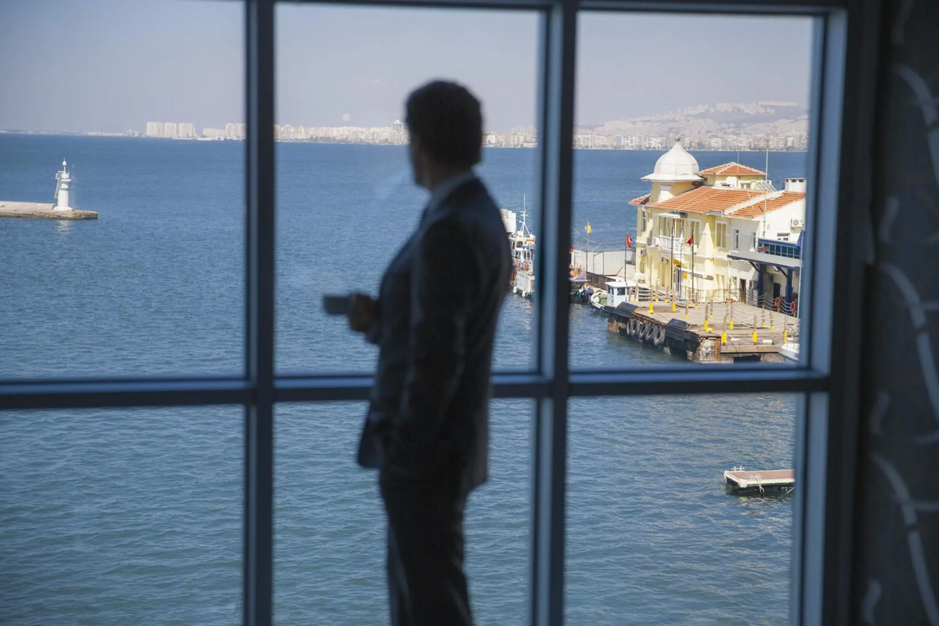 Deluxe Room with Sea View in Pasaport Pier Hotel Deluxe Room with Sea View in Pasaport Pier Hotel