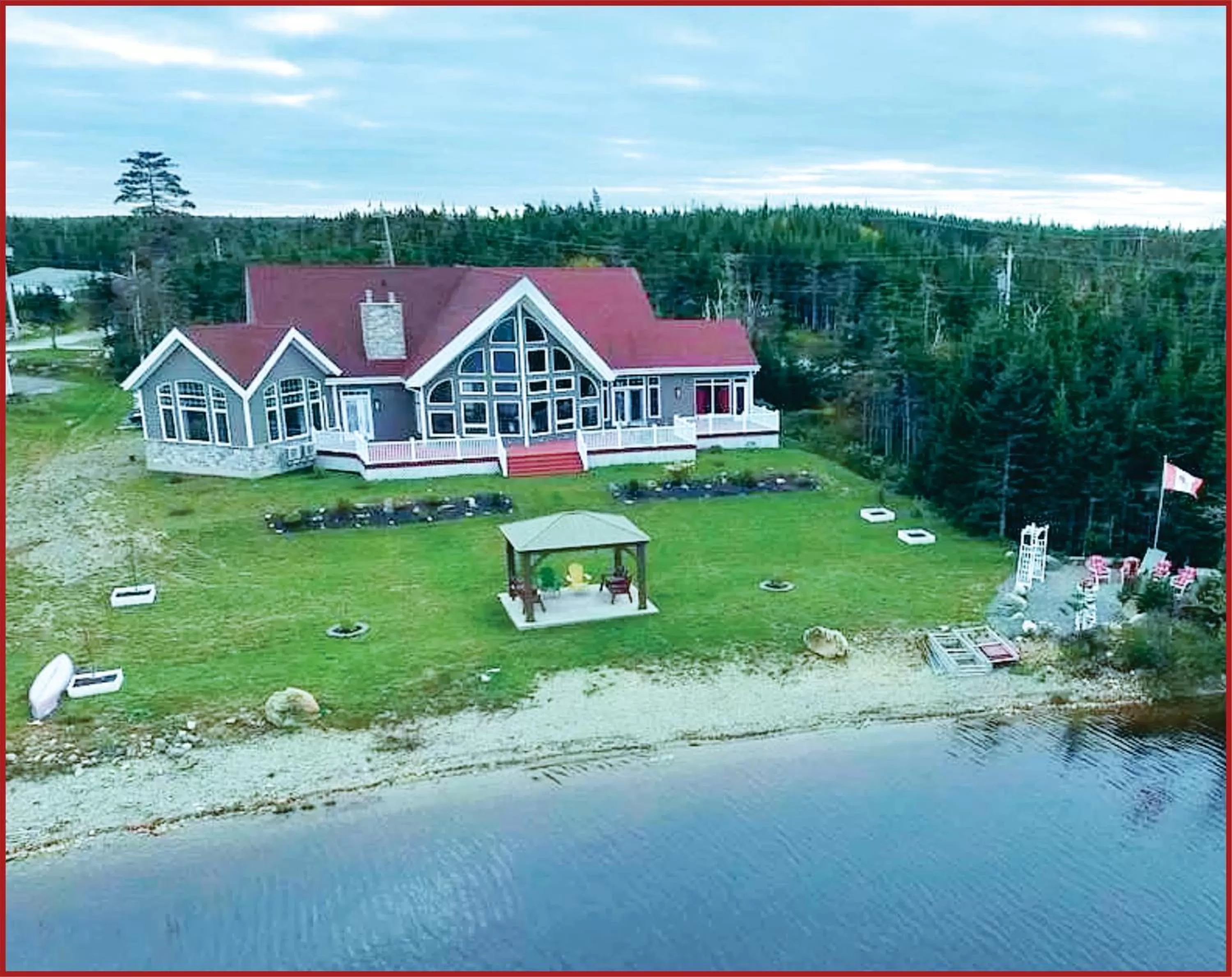Bird's-eye View in The Cozy Fox BNB-Woodland Room