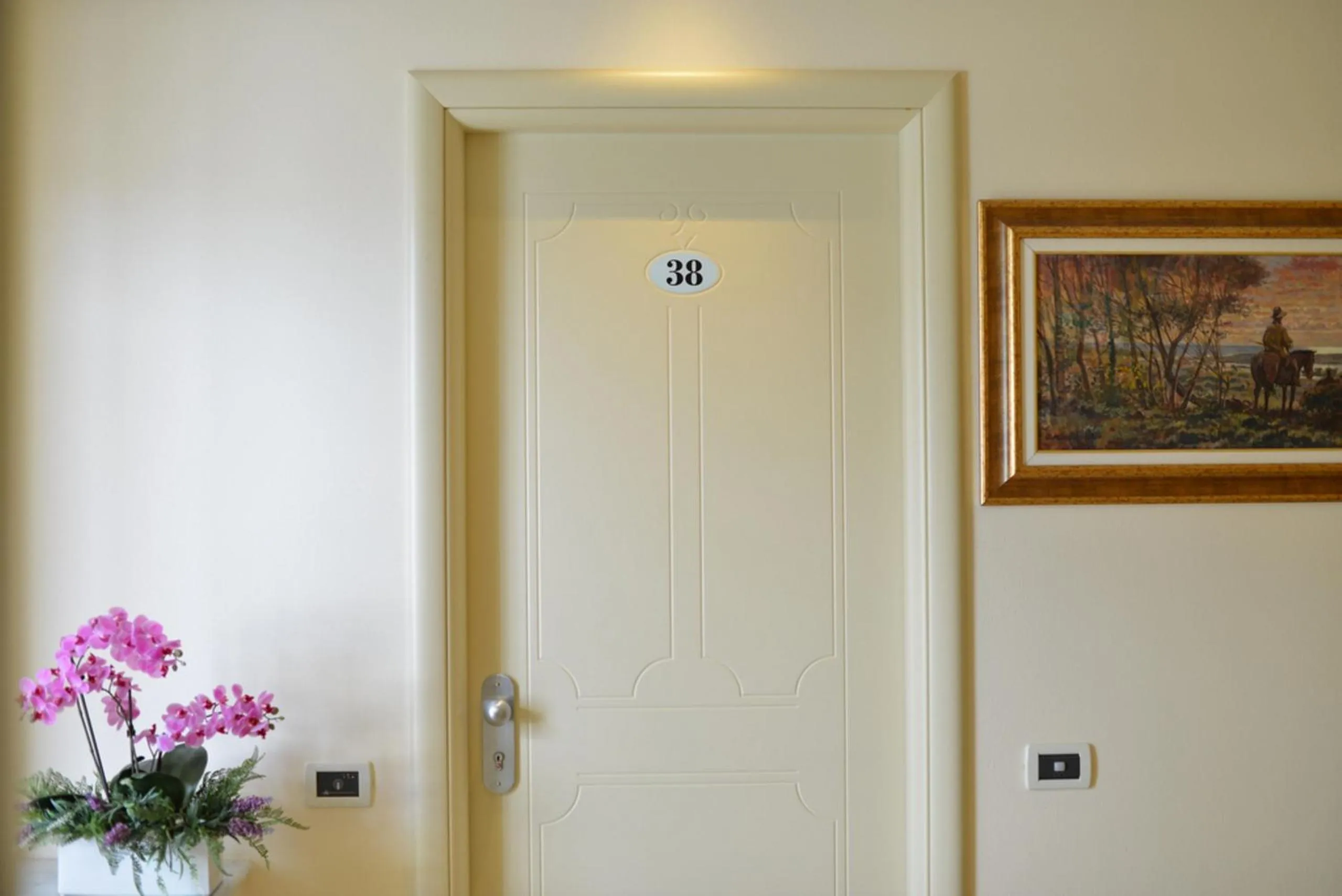 Decorative detail in Hotel Rosignano